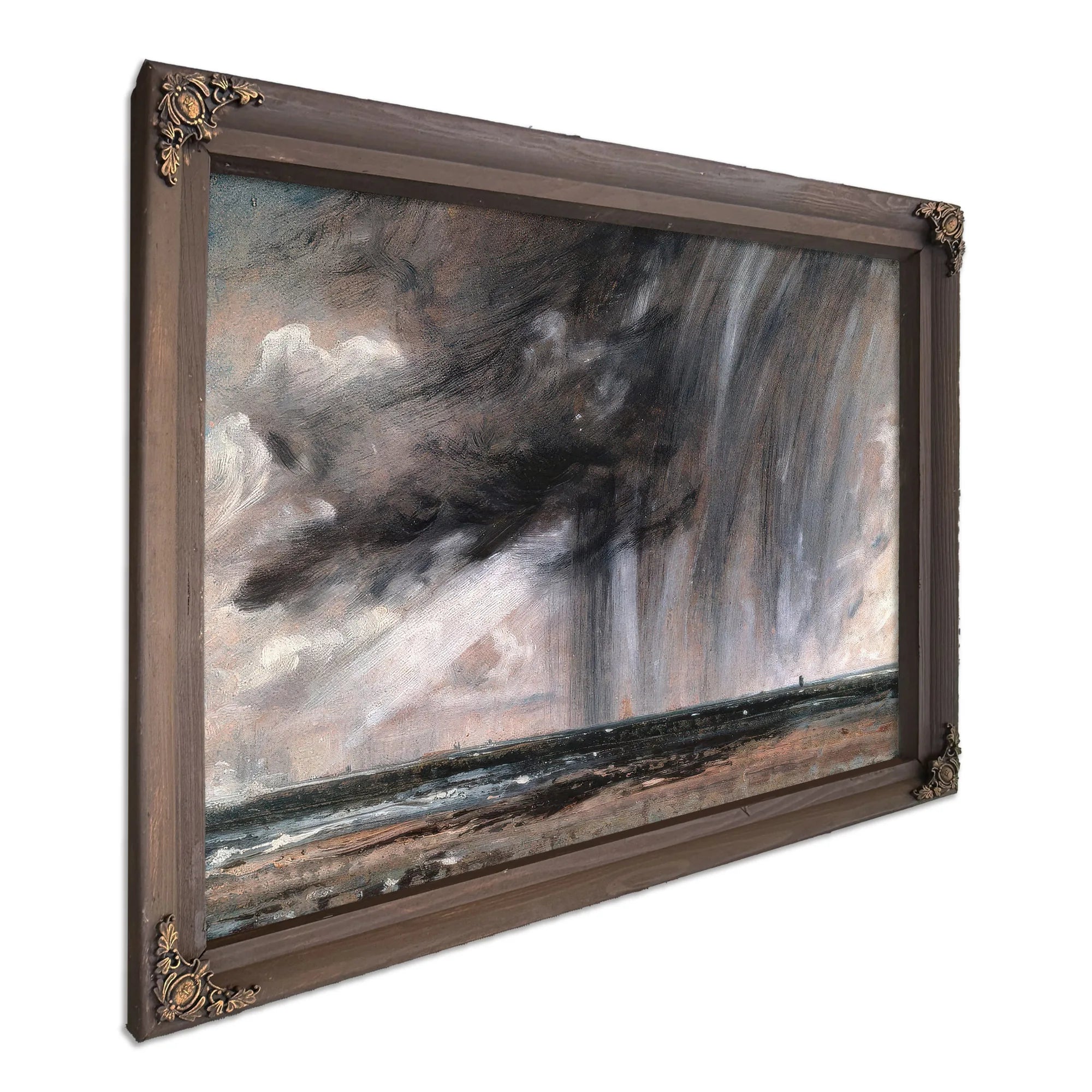 Seascape Study With Rain Cloud 1827 By John Constable Fine Art Print