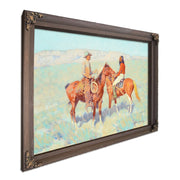 Casuals On The Range By Frederic Remington by Frederic Remington
