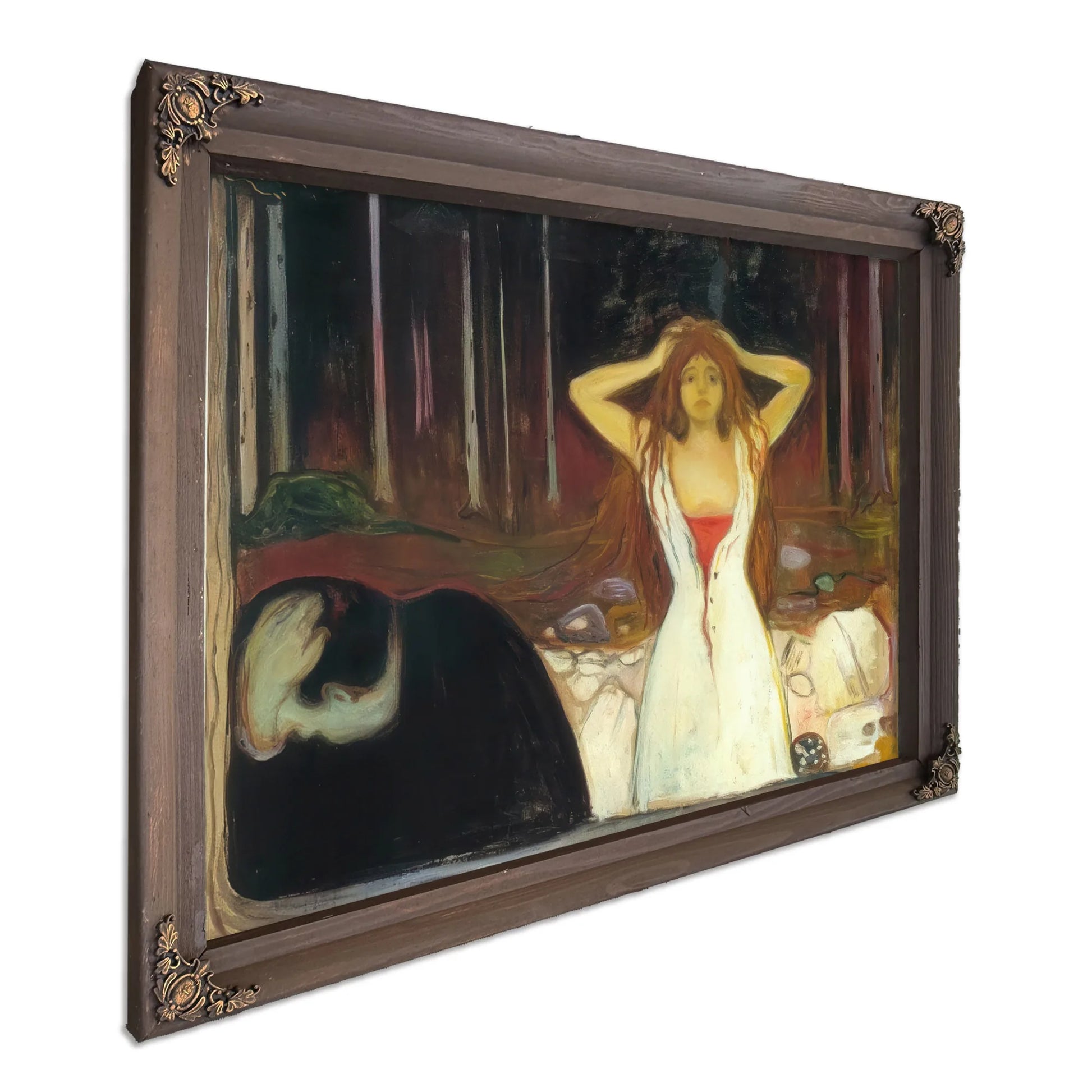 Ashes 1894 By Edvard Munch Fine Art Print