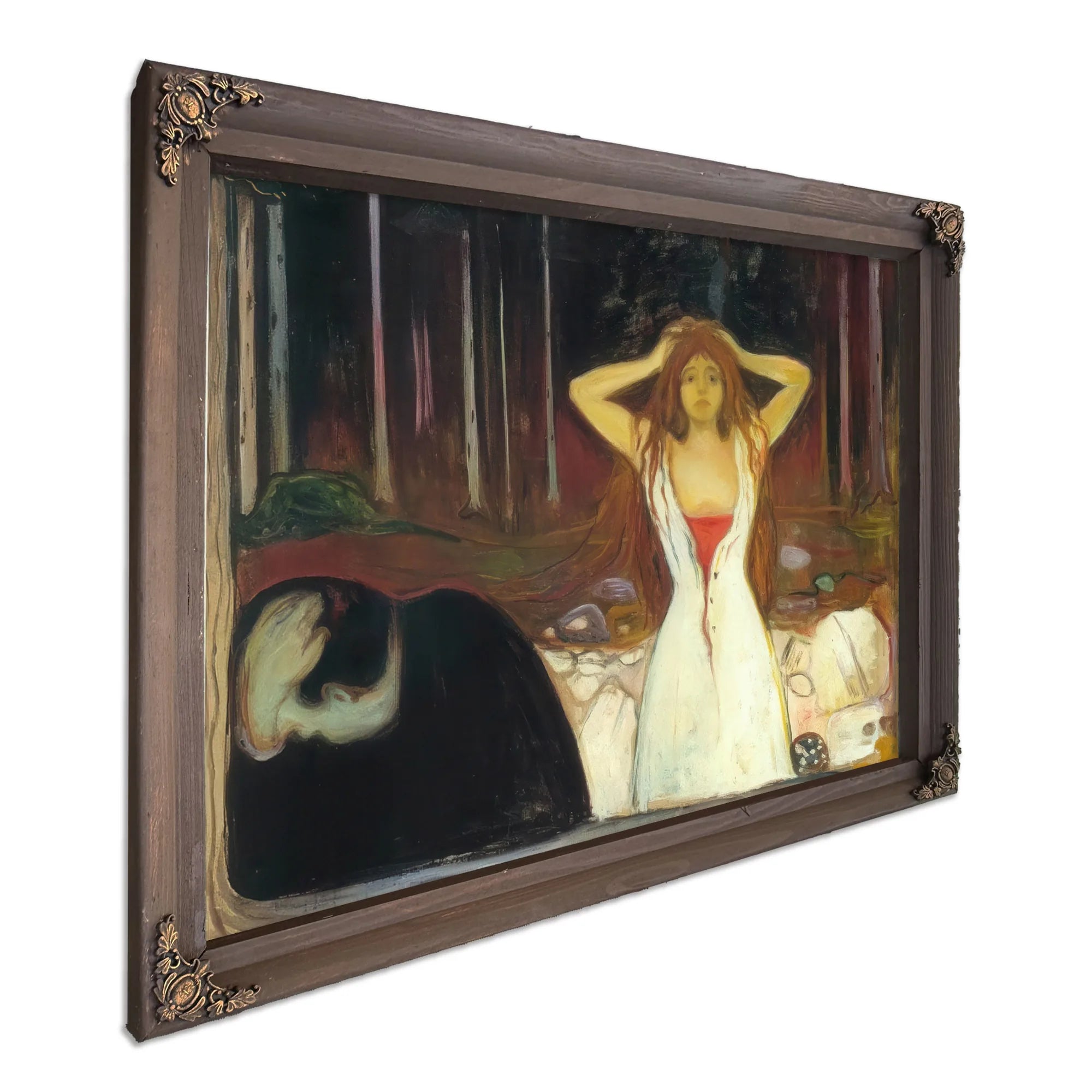 Ashes 1894 By Edvard Munch Fine Art Print