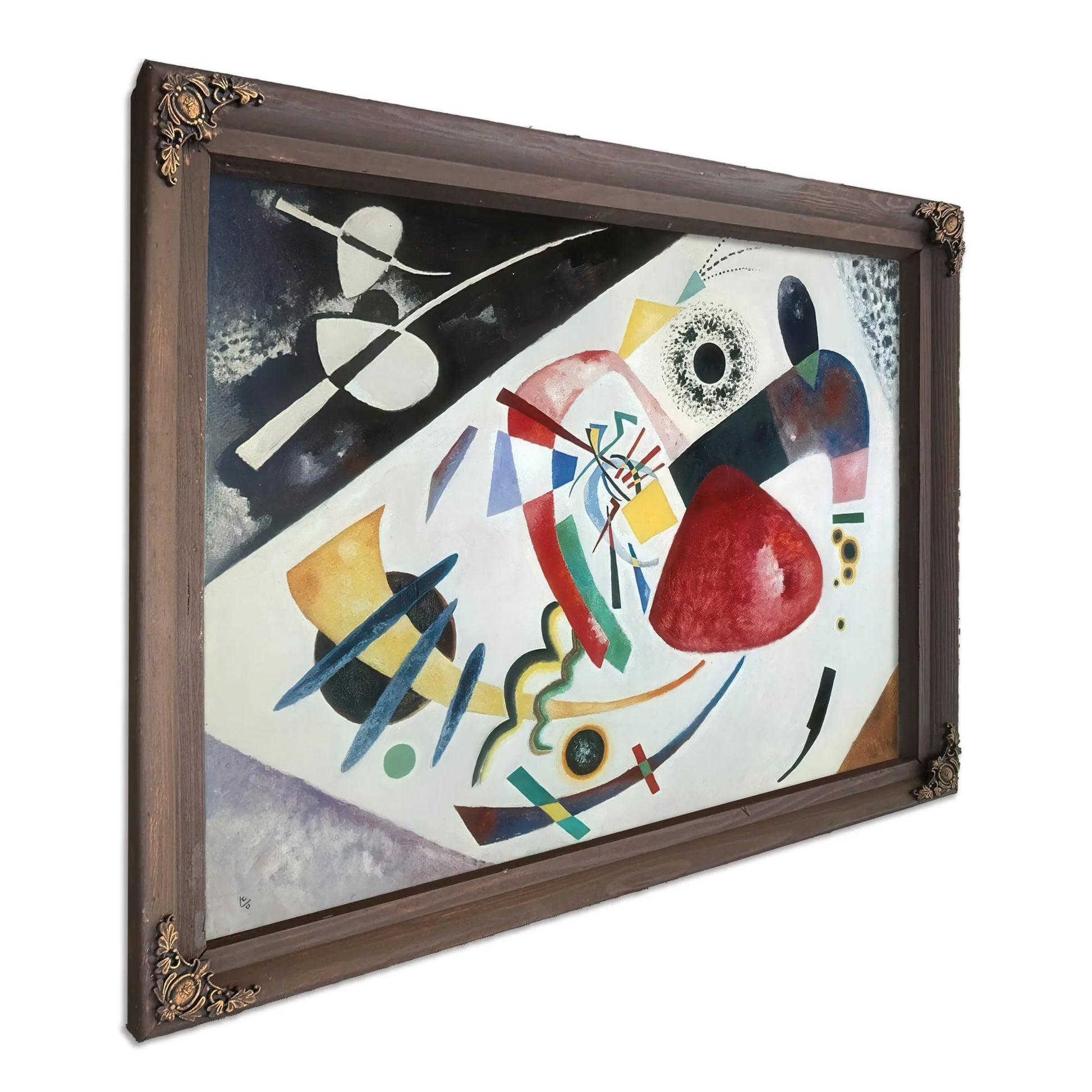 Red Spot Ii By Wassily Kandinsky Fine Art Print