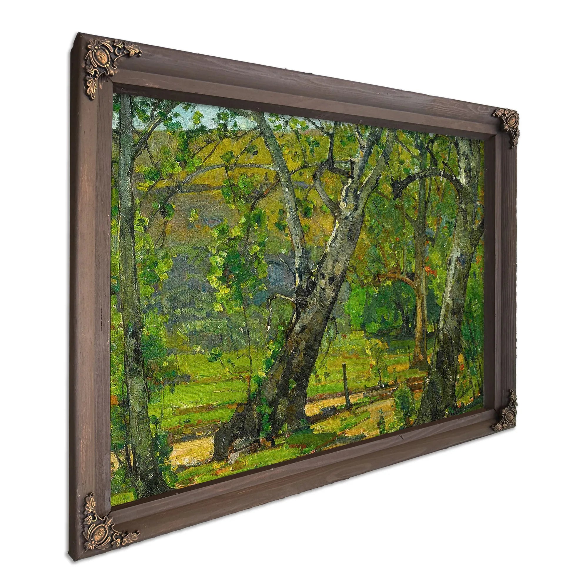 A Grove Of Trees 1933 By William Wendt Fine Art Print