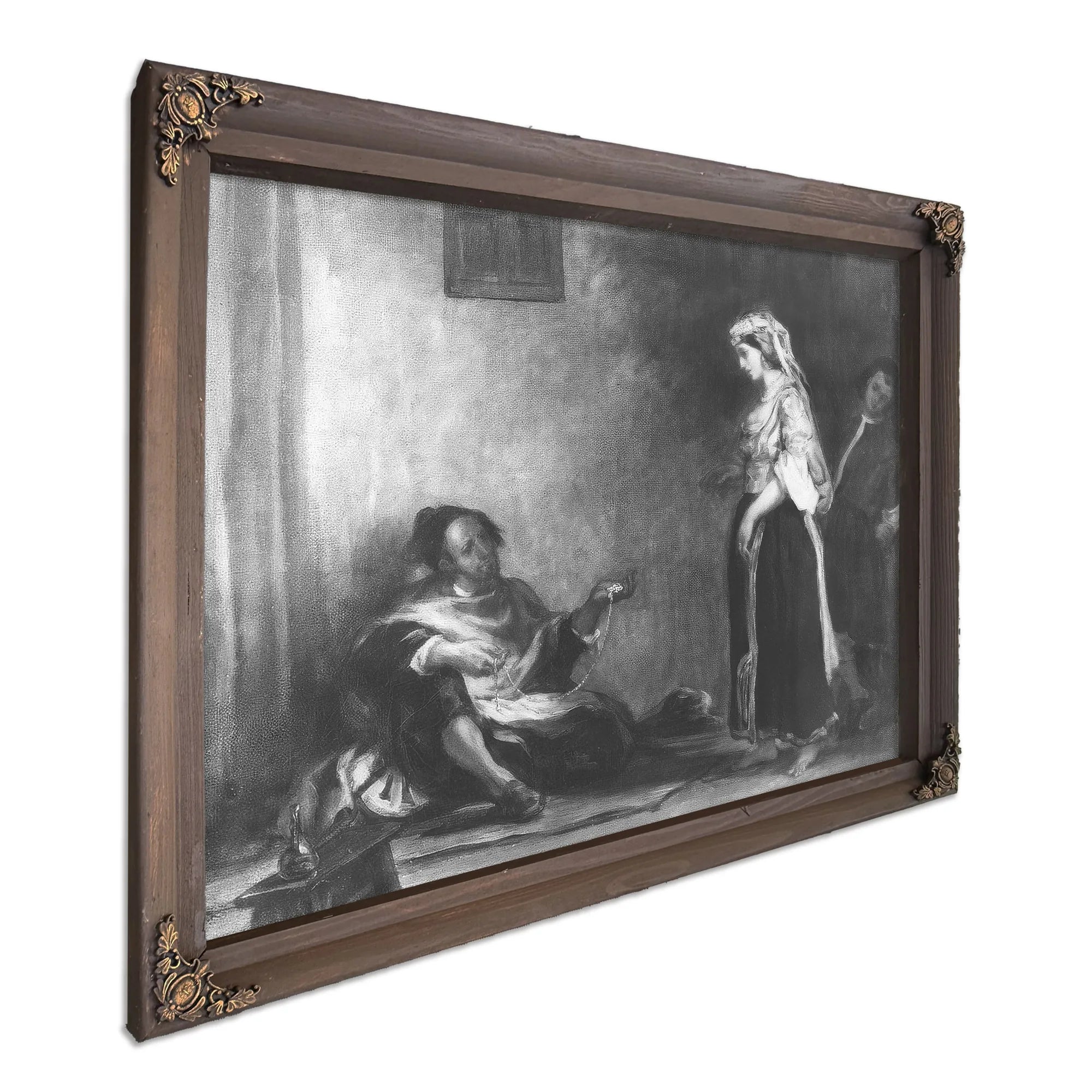 The Arab Merchant By Ferdinand Victor Eugene Delacroix Fine Art Print