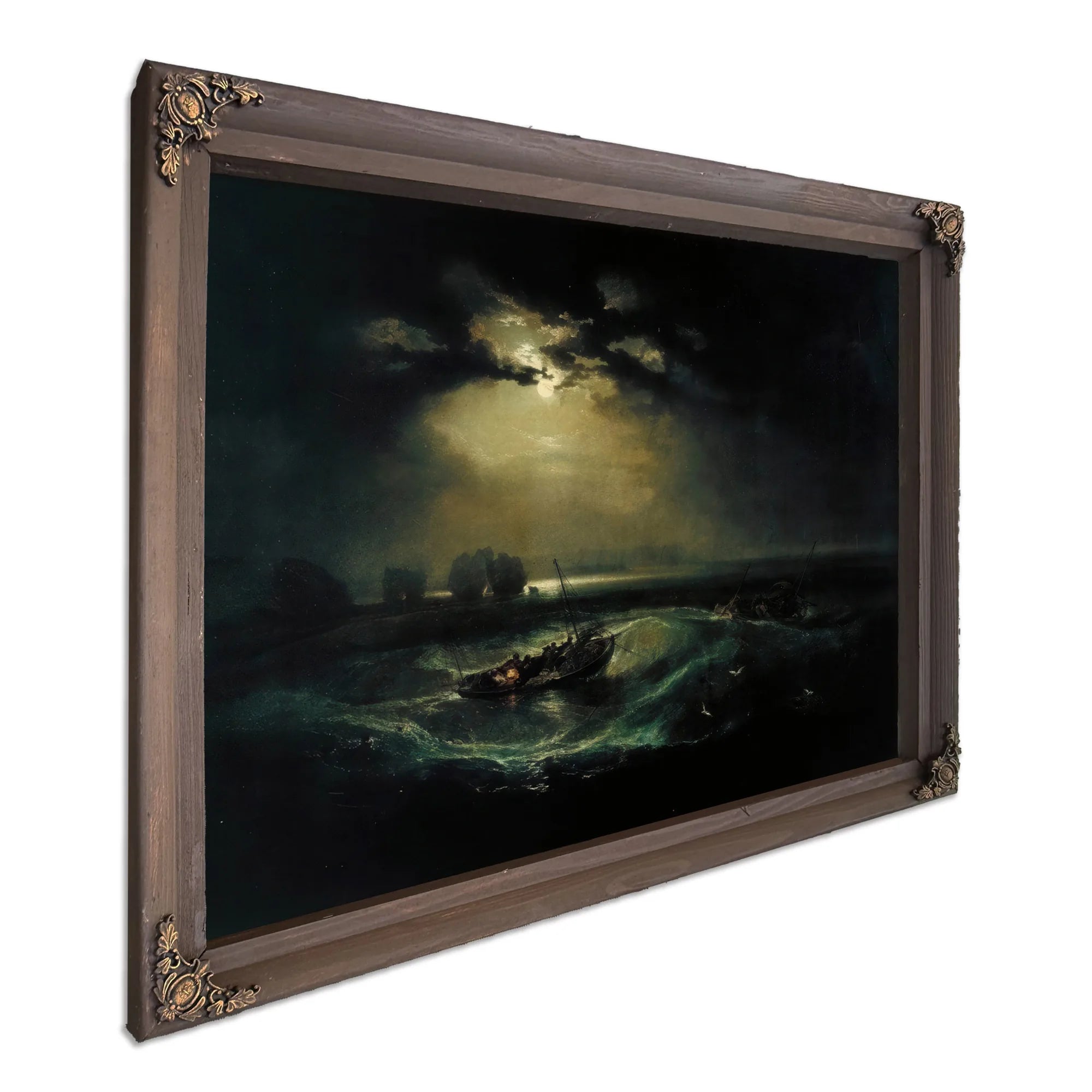Fishermen At Sea 1796 1 By Joseph Mallord William Turner Fine Art Print
