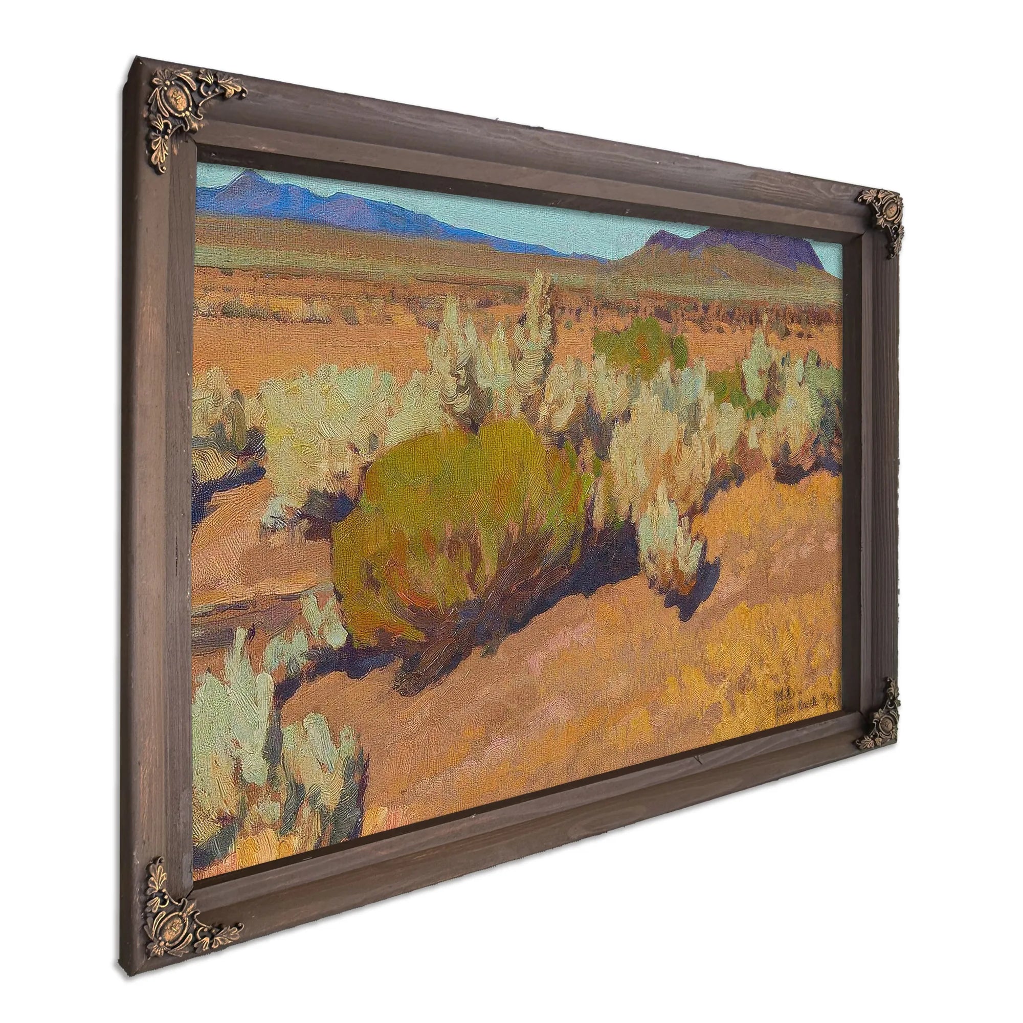 Sage And Rabbit Brush 1927 By Maynard Dixon Fine Art Print