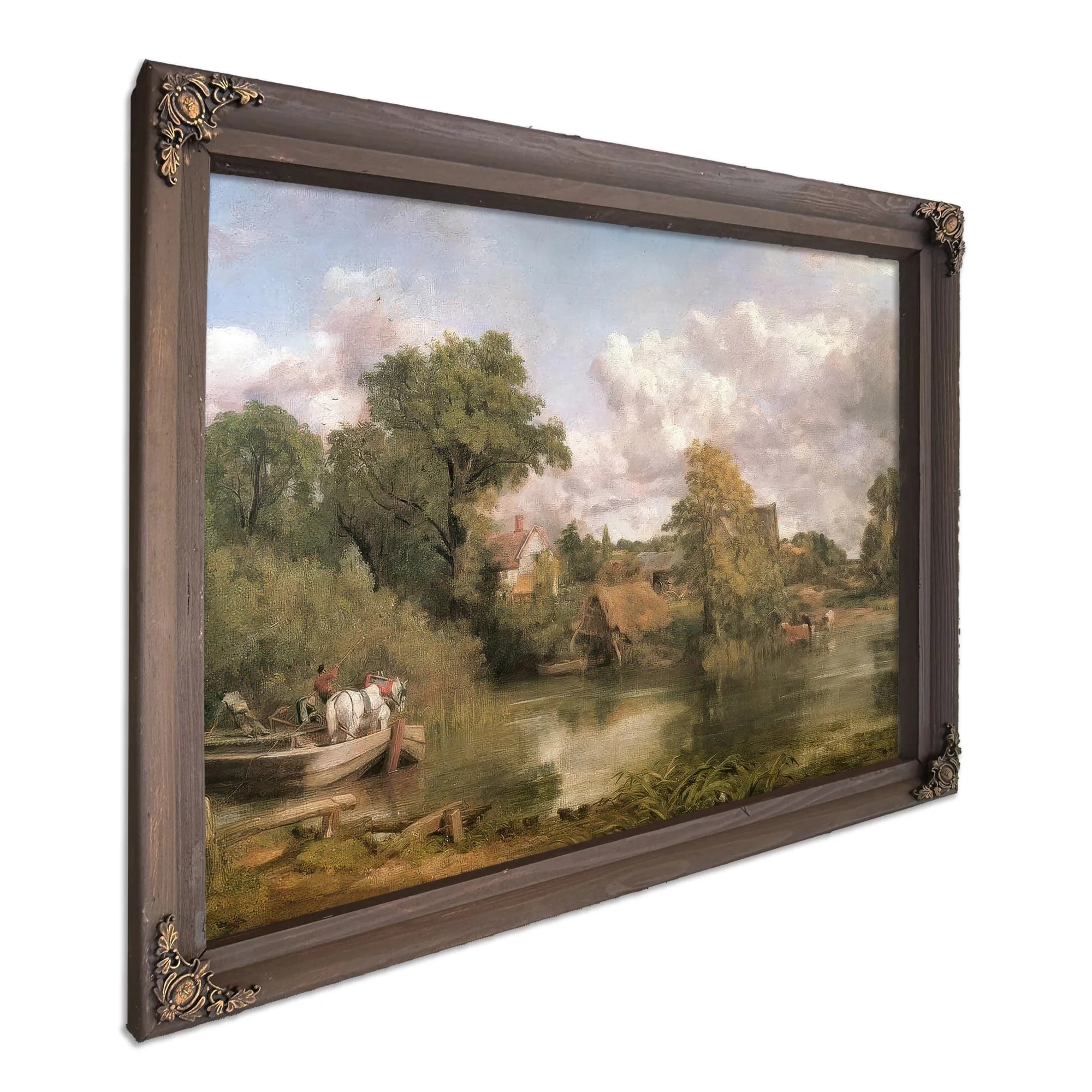 The White Horse by John Constable Fine Art Print