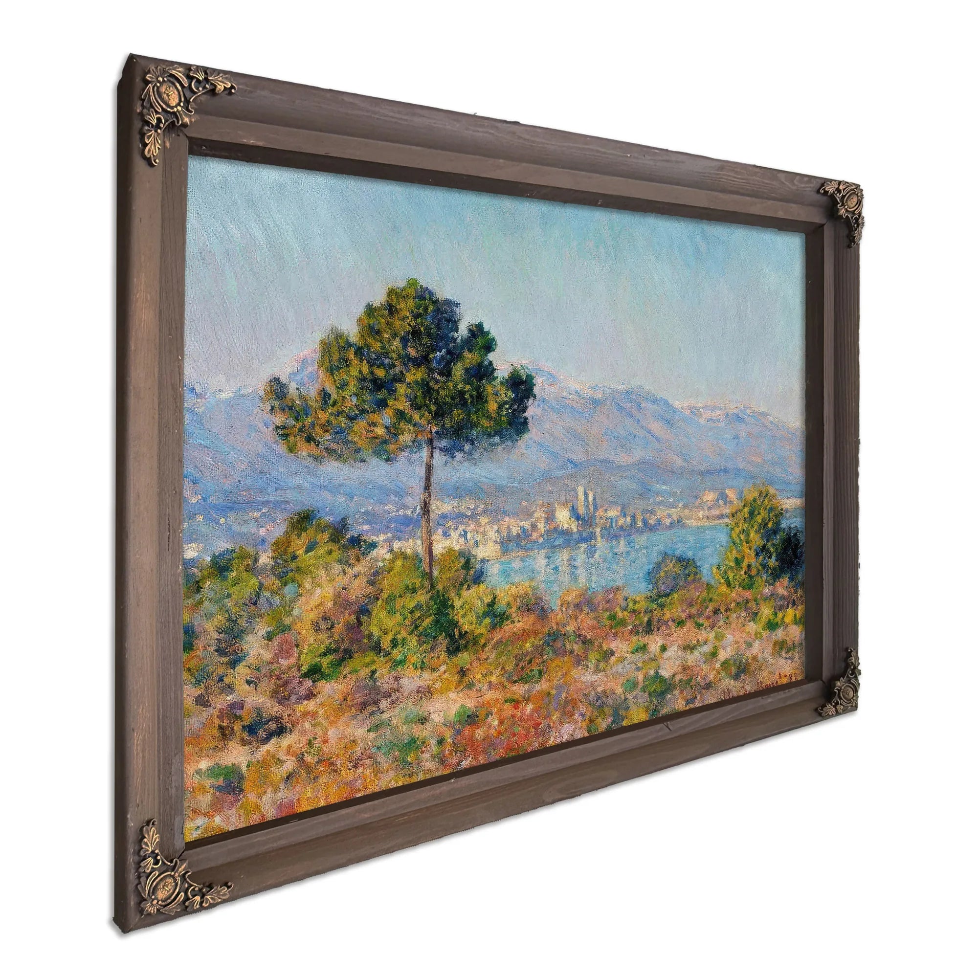 Antibes Seen From The Plateau Notre Dame By Claude Monet Fine Art Print
