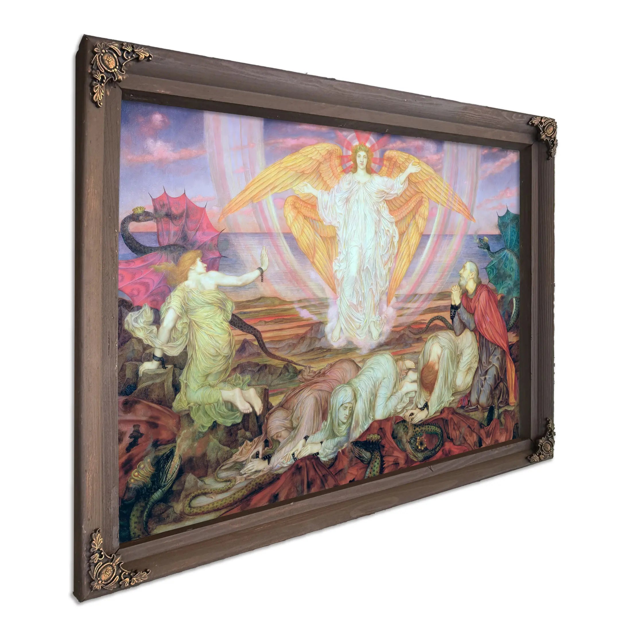 Death Of A Dragon by Evelyn De Morgan