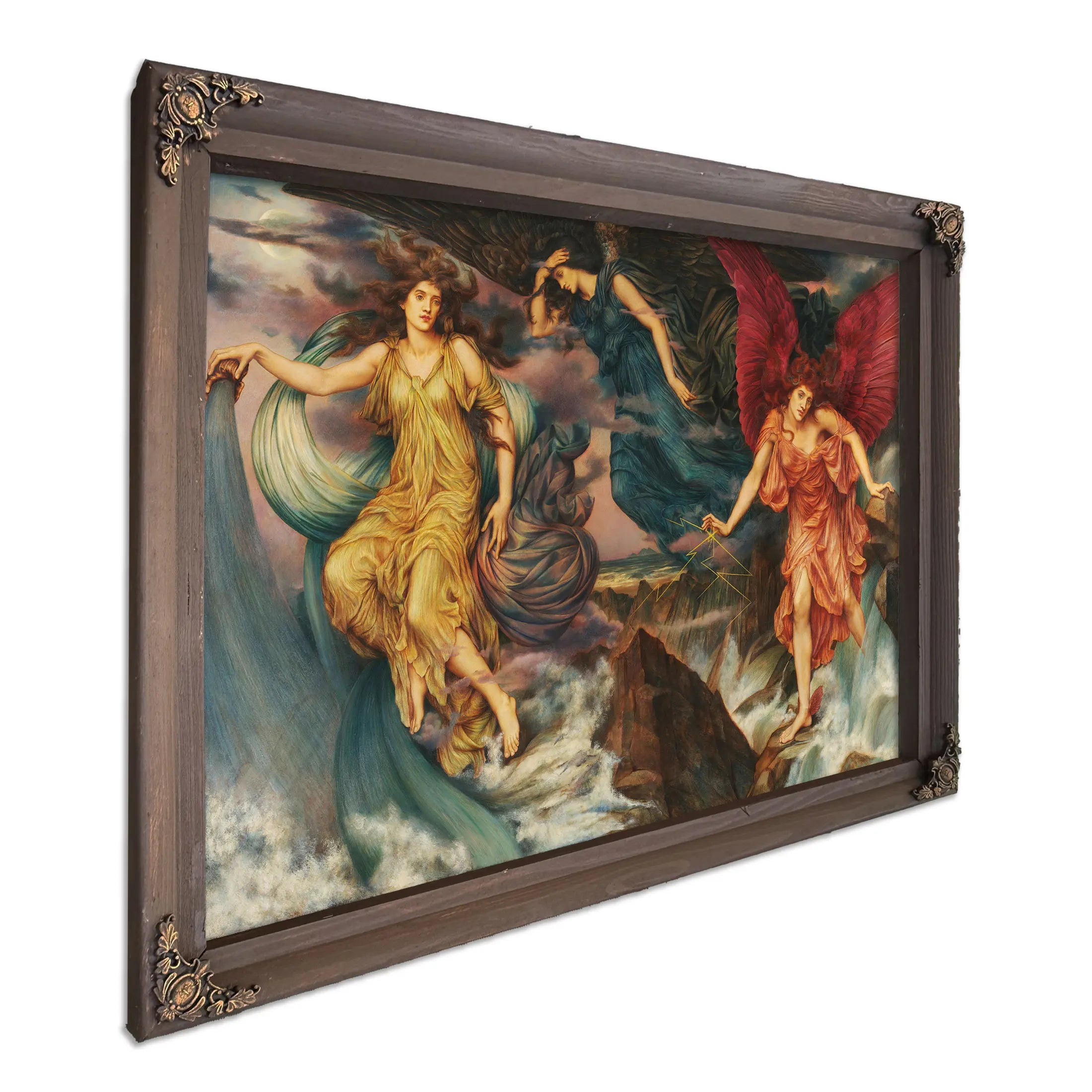 The Storm Spirits by Evelyn De Morgan