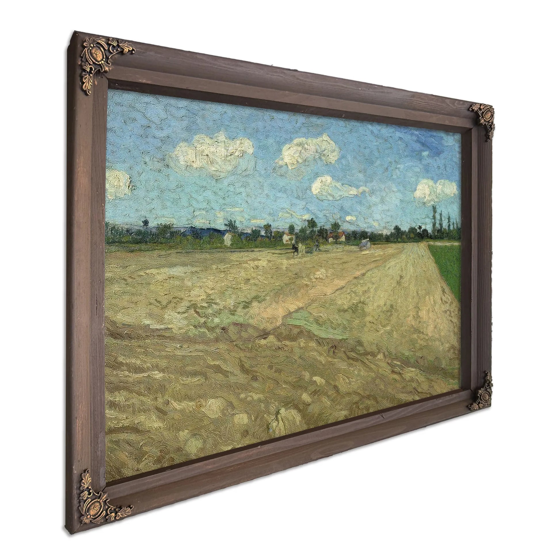 Ploughed Fields ('The Furrows') By Vincent Van Gogh Fine Art Print