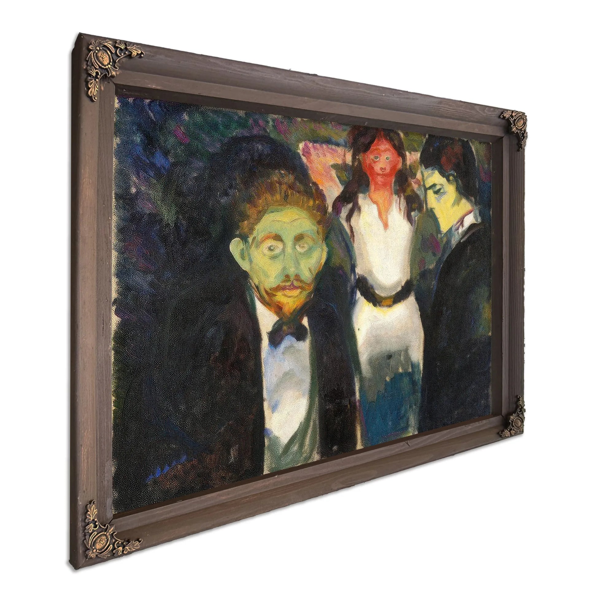 Jealousy 1907 By Edvard Munch Fine Art Print