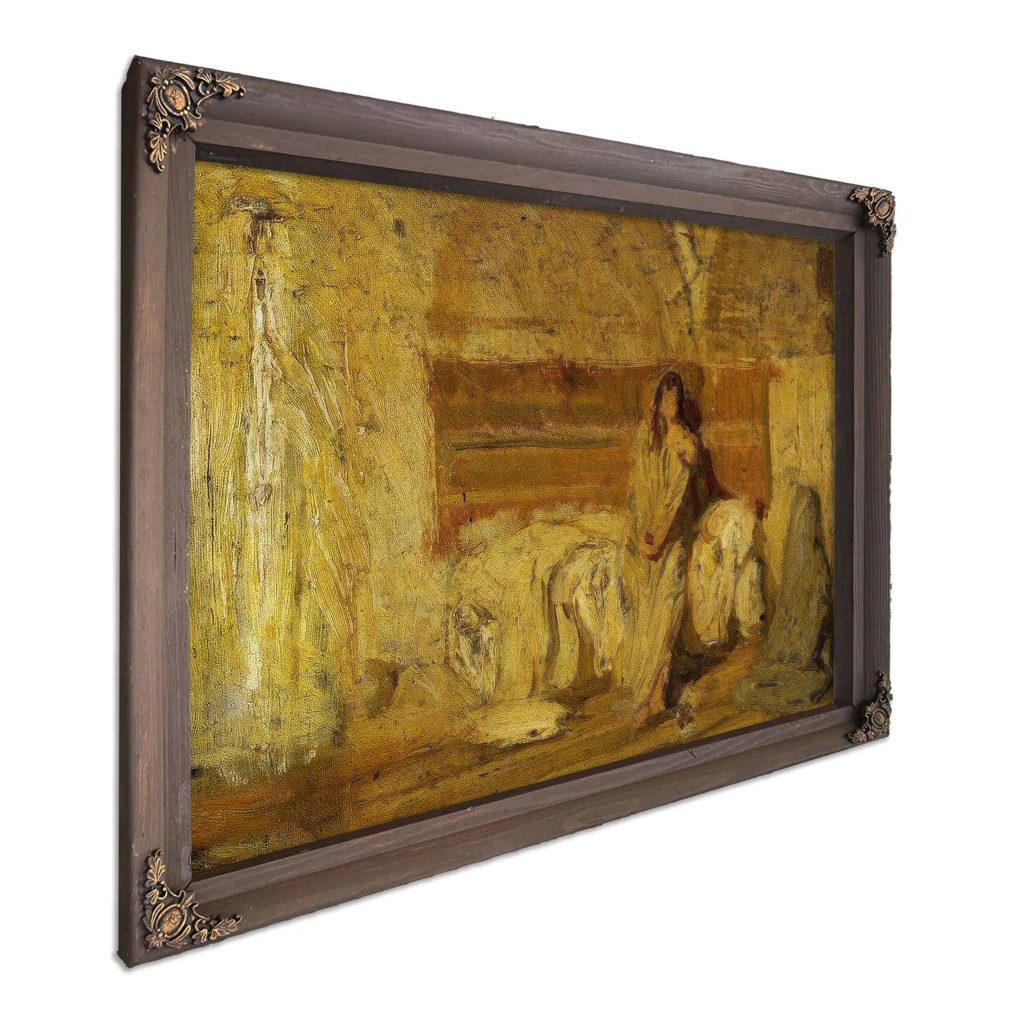 Study For The Annunciation 1898 By Henry Ossawa Tanner Fine Art Print