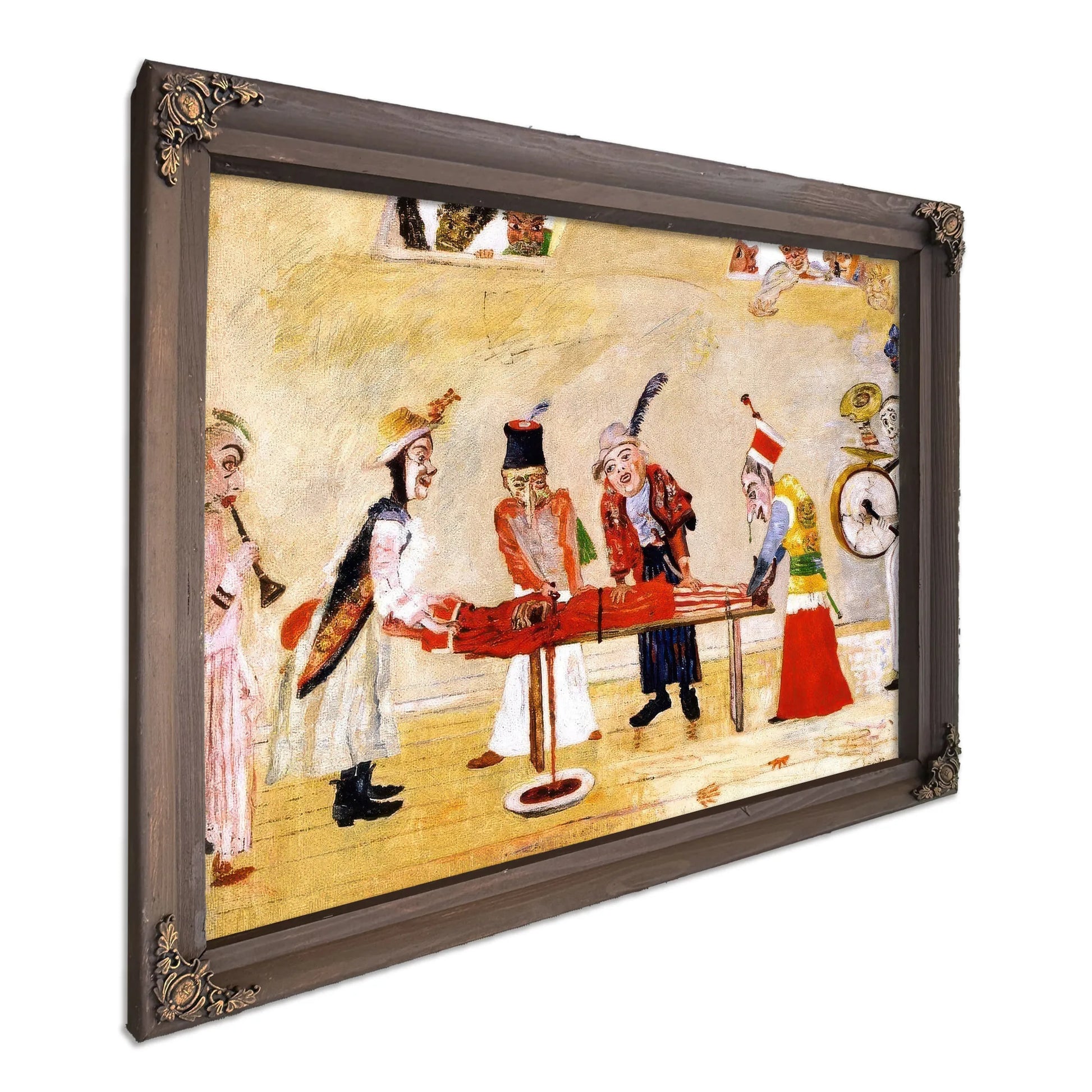 The Assassination By James Ensor Fine Art Print