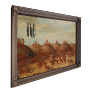 The Last Race, Mandan O Kee Pa Ceremony By George Catlin Fine Art Print
