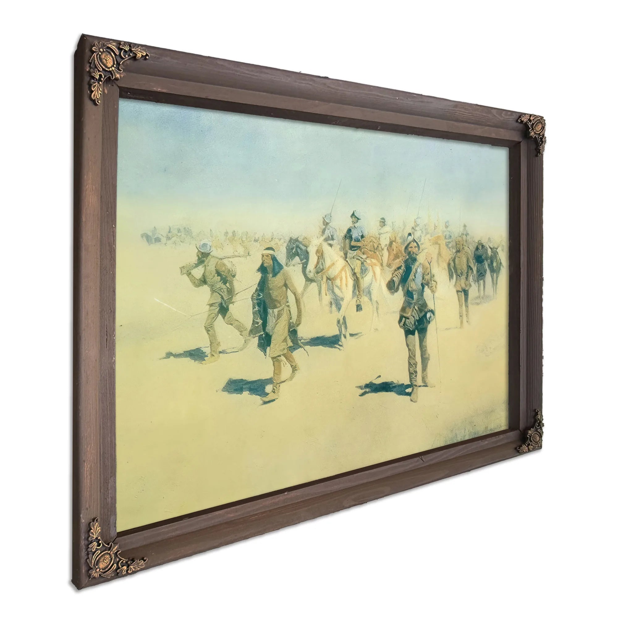 The Expedition Of Francisco Coronado By Frederic Remington Fine Art Print