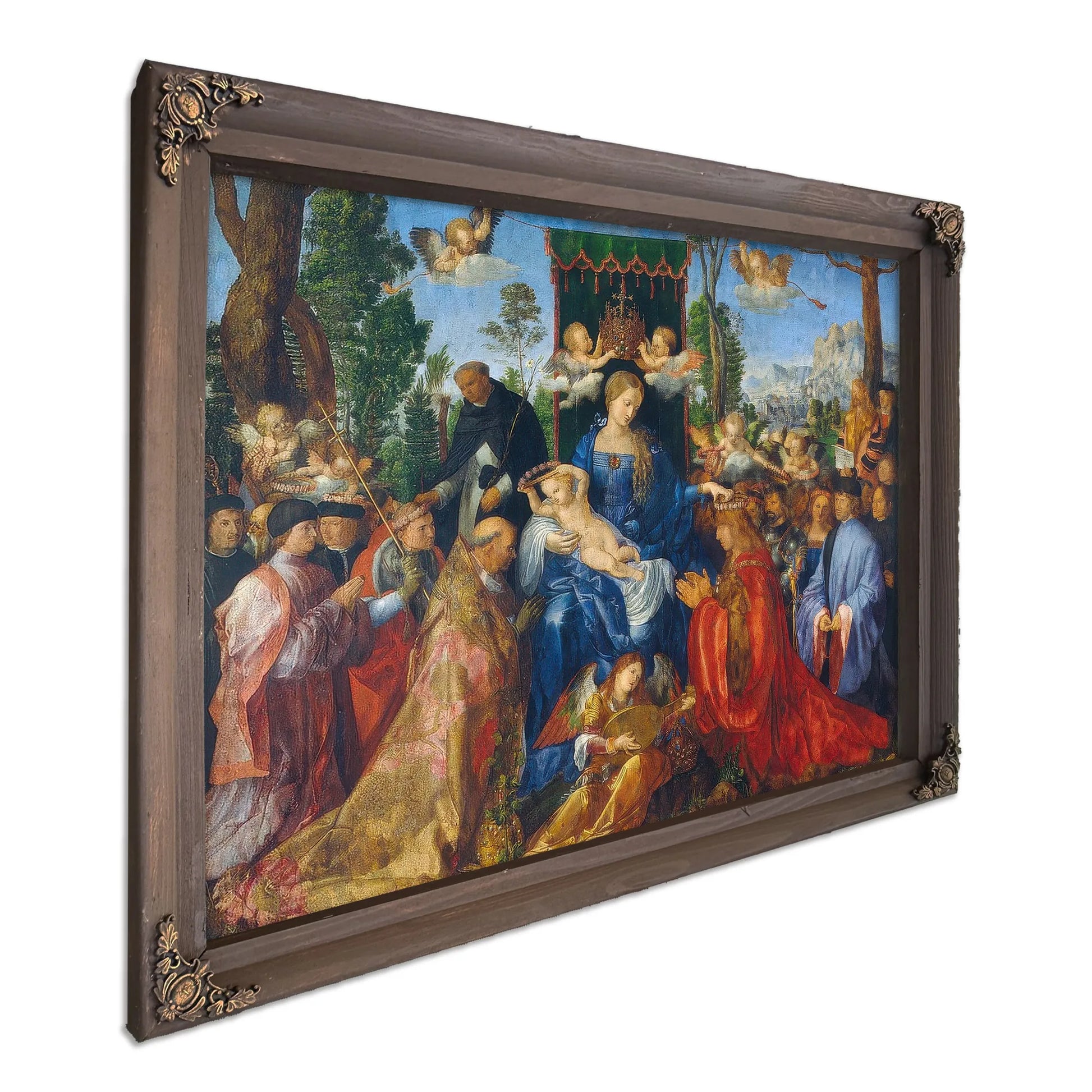 Feast Of Rose Garlands 1506 By Albrecht Durer Fine Art Print