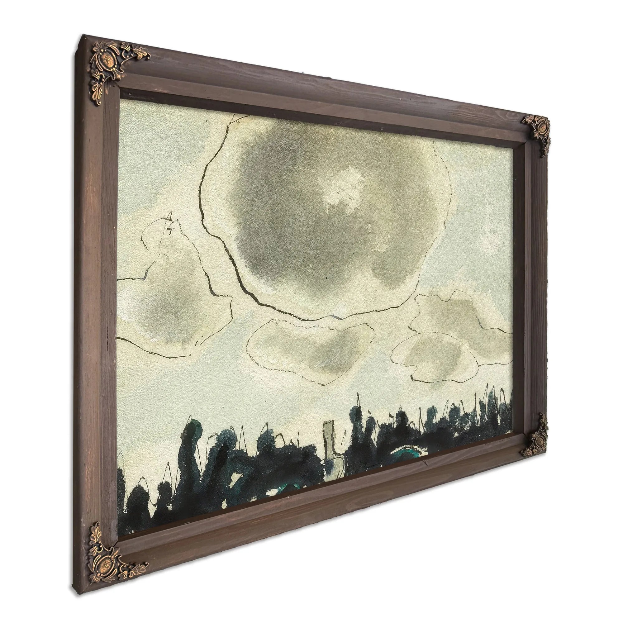 West From Bank By Arthur Dove Fine Art Print
