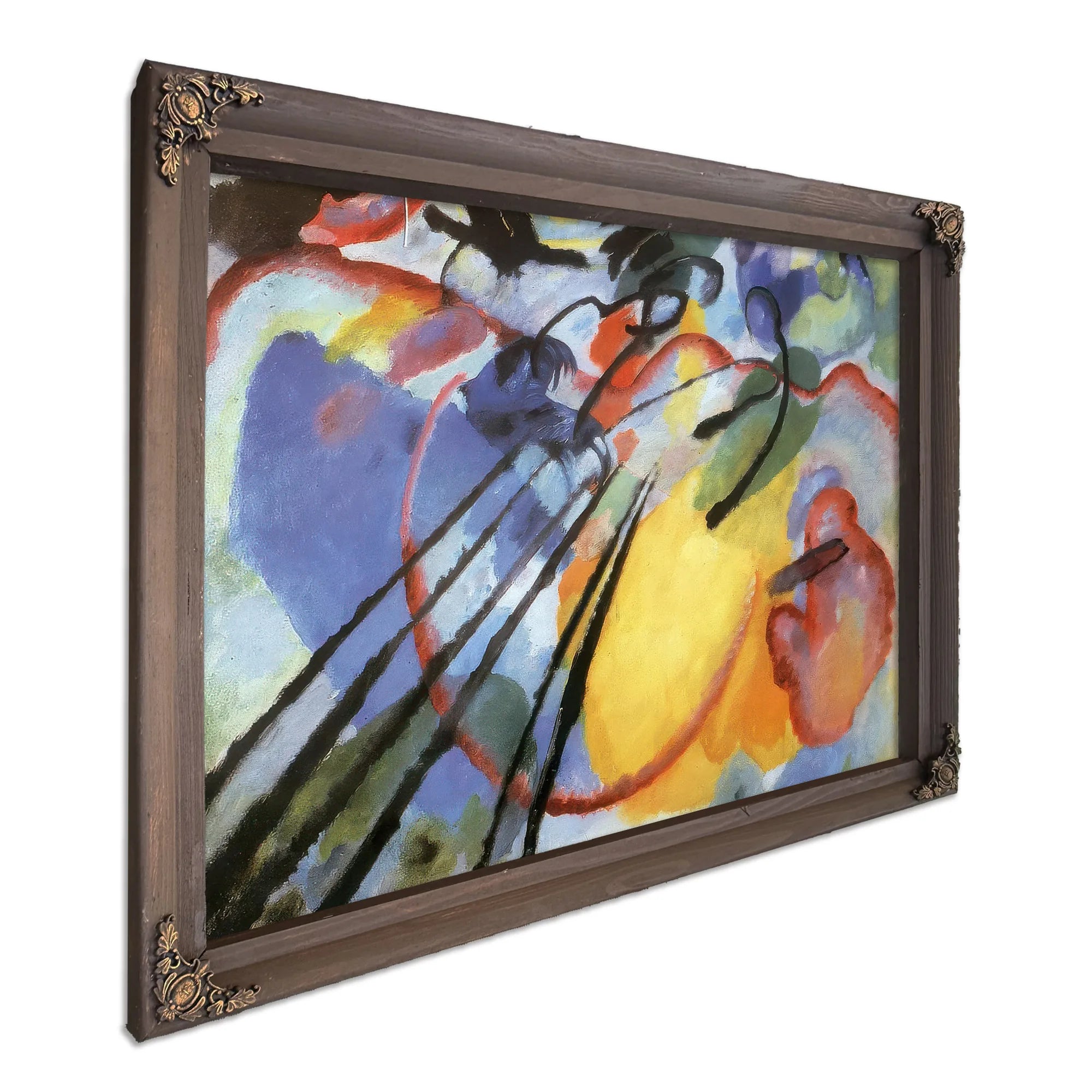 Improvisation 26 (Oars) By Wassily Kandinsky Fine Art Print