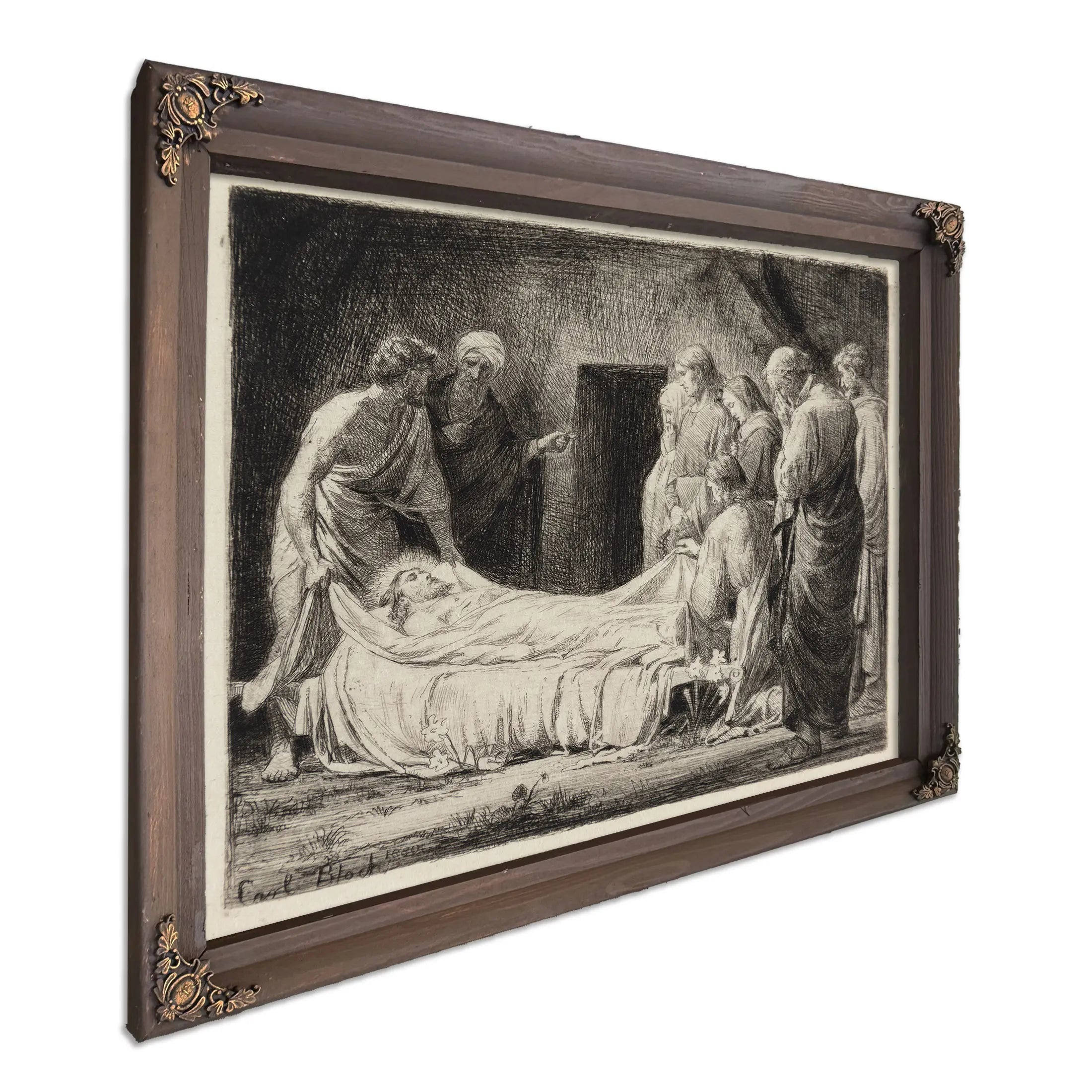 The Entombment Of Christ 19 by Carl Bloch