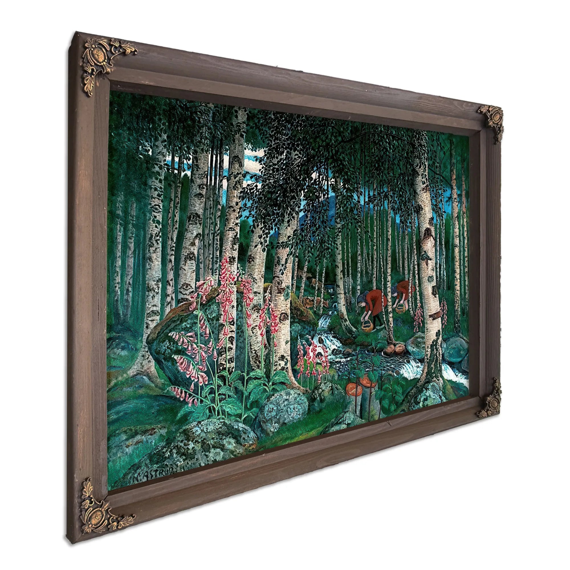 Foxgloves 8 By Nicolai Astrup Fine Art Print