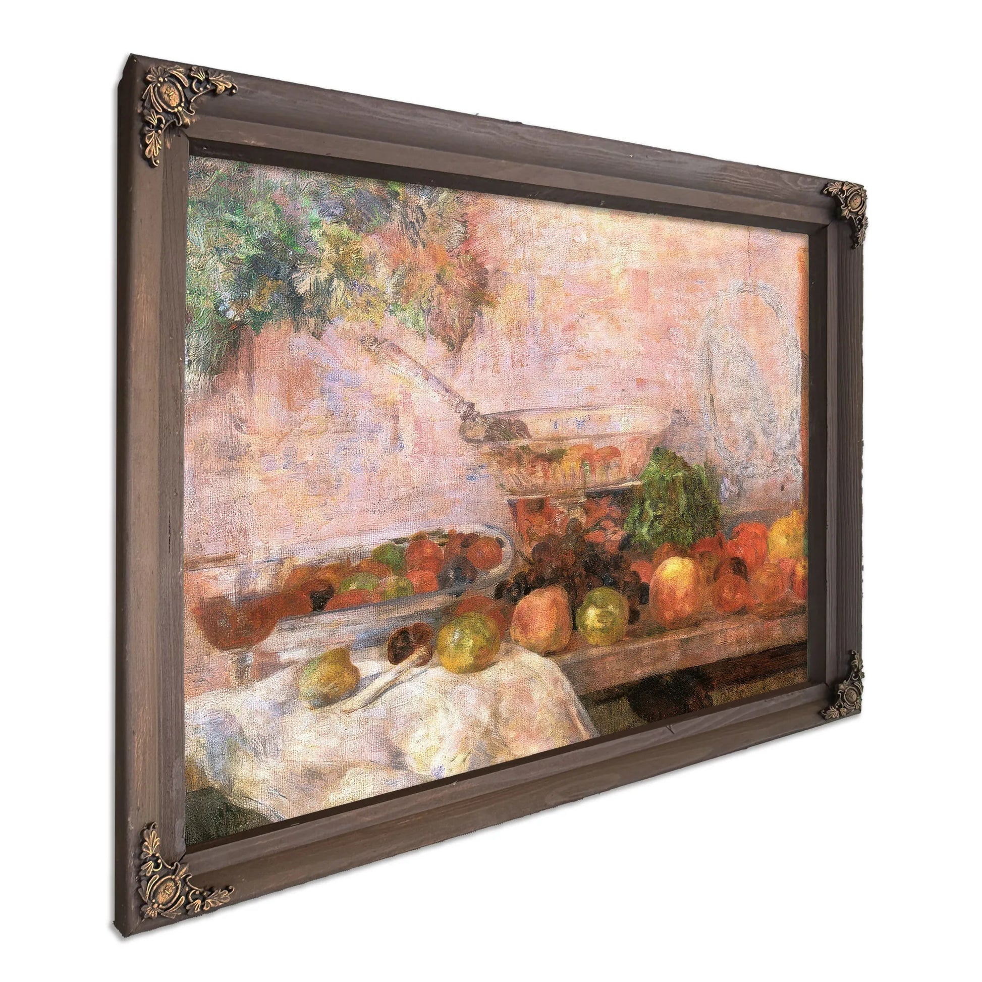 Still Life With Parrot By James Ensor Fine Art Print