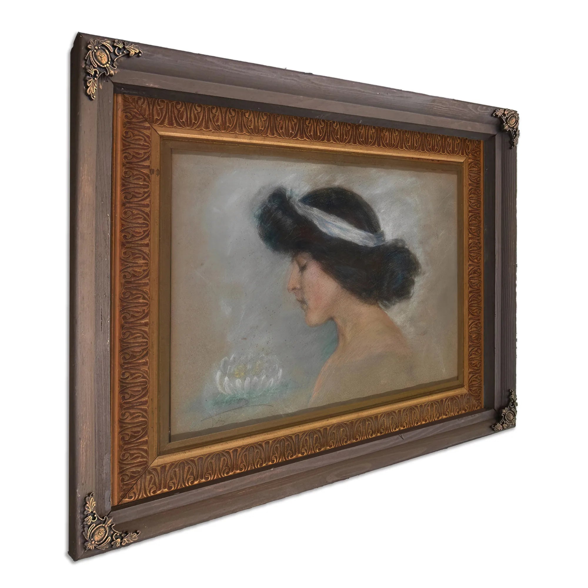 Waterlily By Alice Pike Barney Fine Art Print