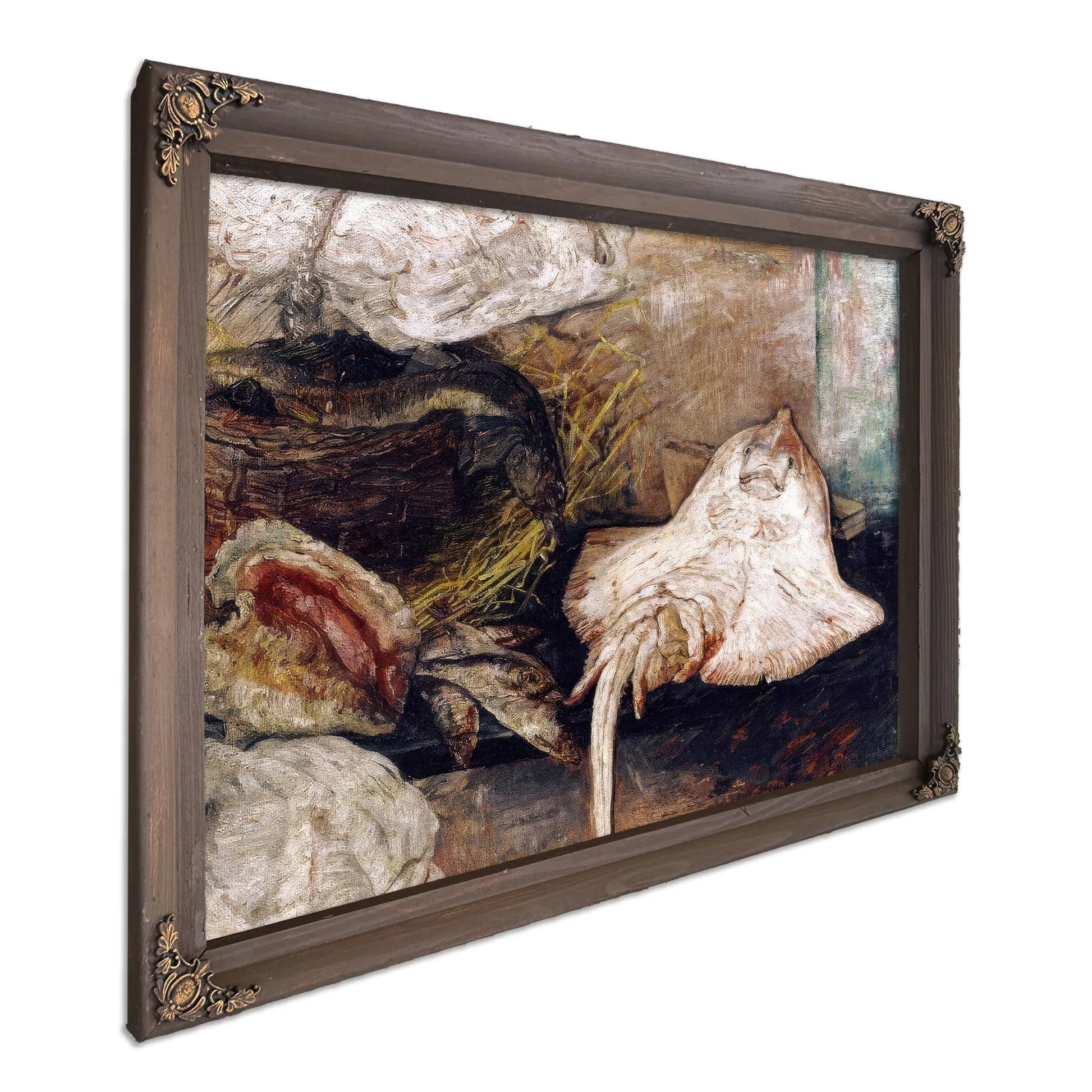 The Skate By James Ensor Fine Art Print