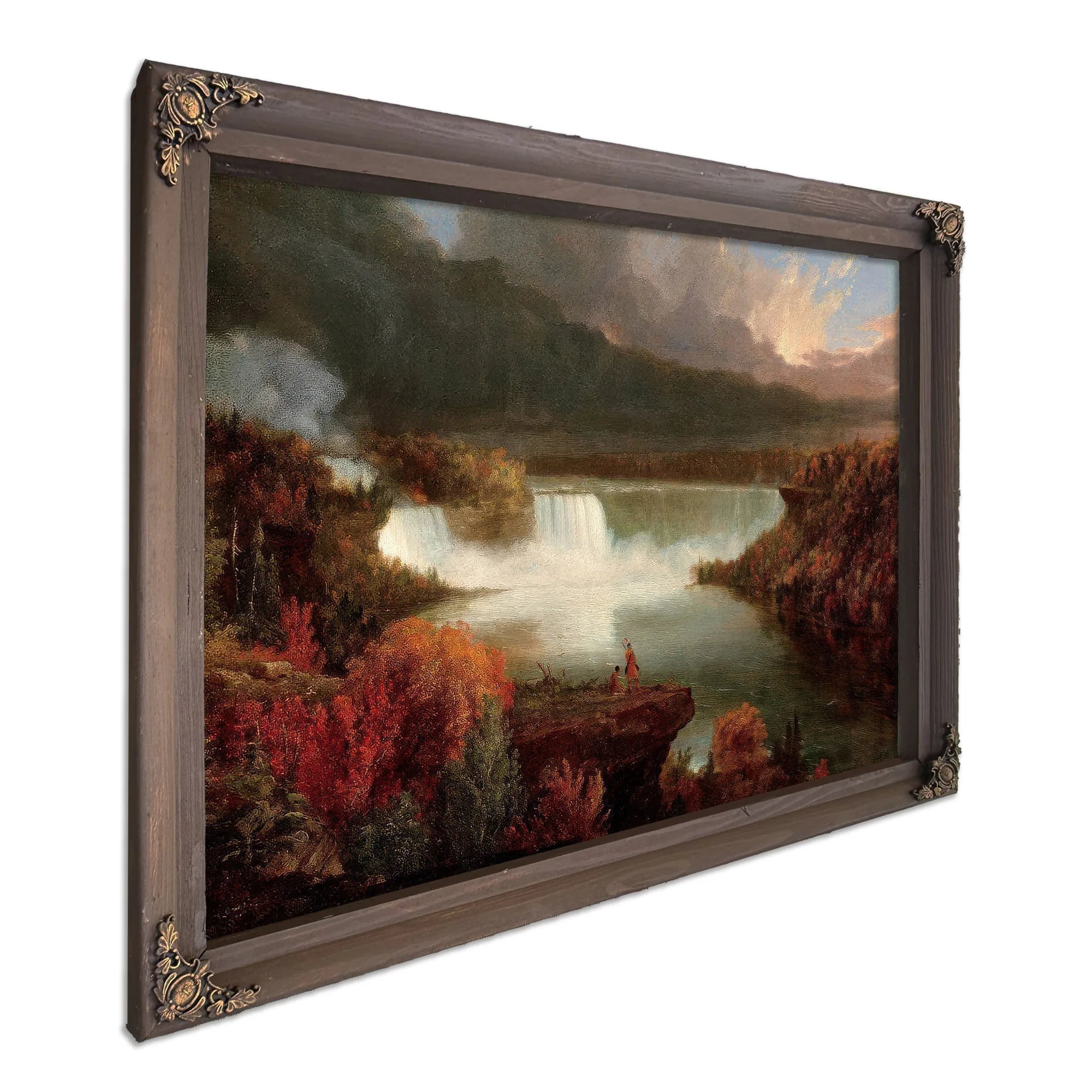 Distant View Of Niagara Falls 1830 By Thomas Cole Fine Art Print