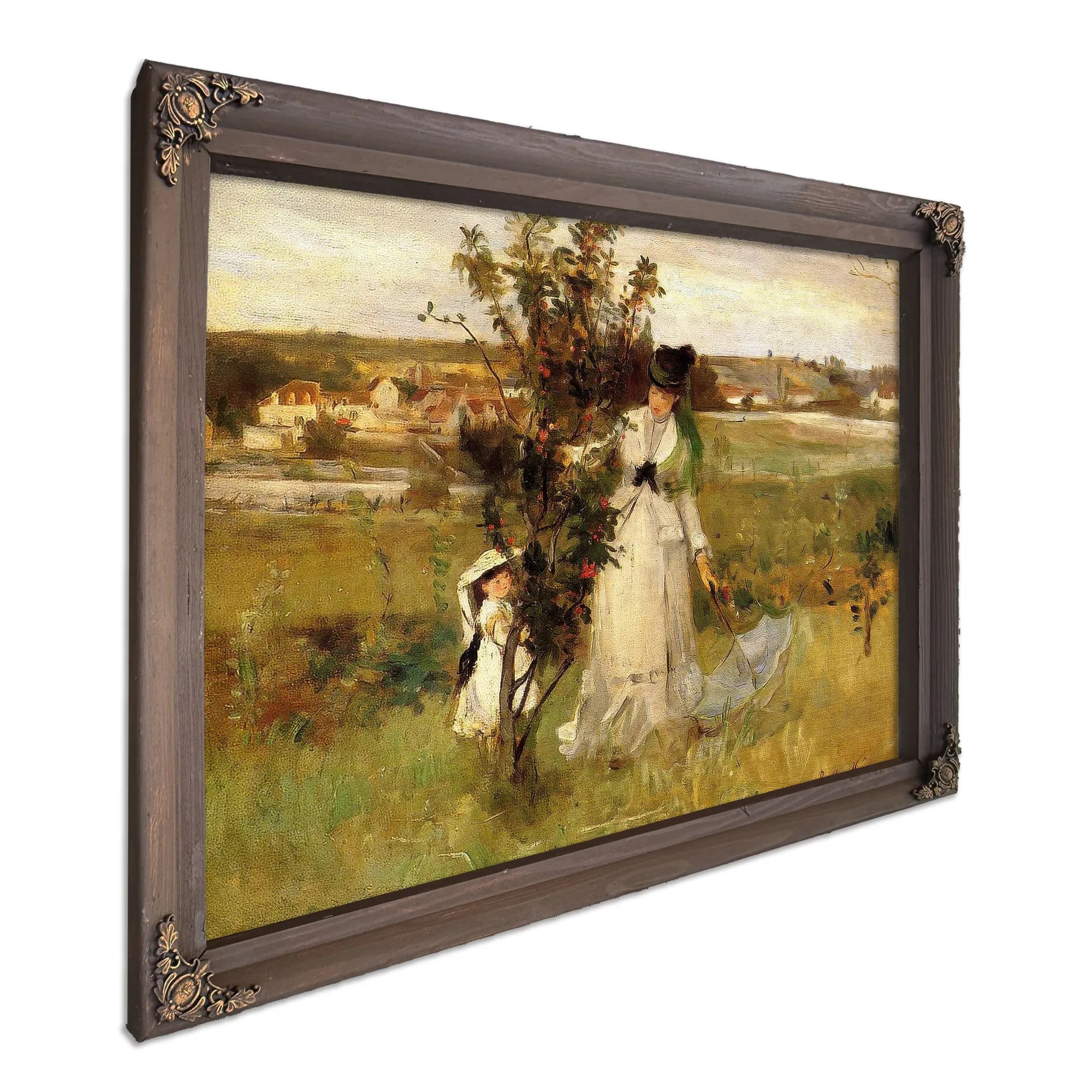 Hide And Seek 1873 Oil On Canvas By Berthe Morisot Fine Art Print