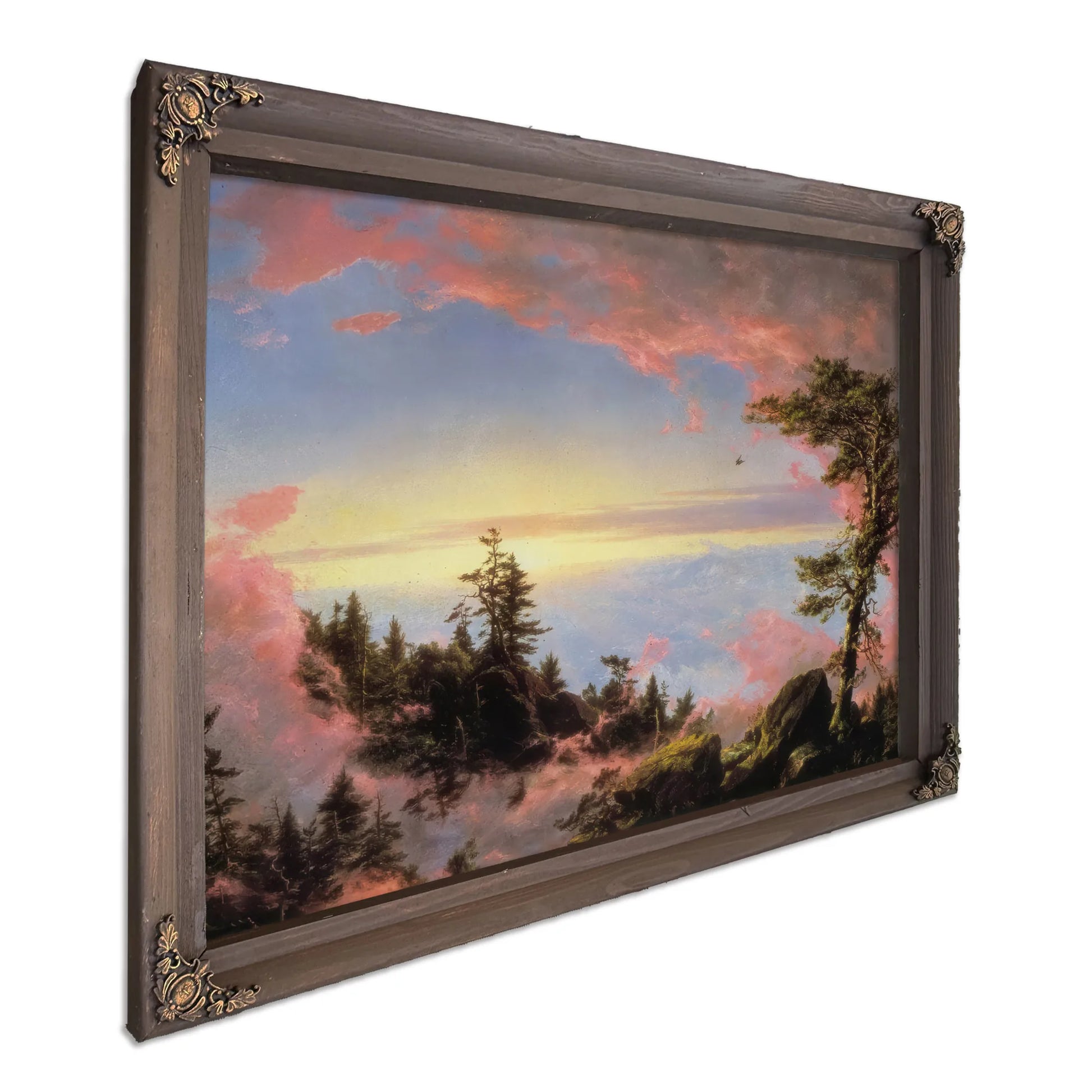 Above The Clouds At Sunrise By Frederic Edwin Church Fine Art Print