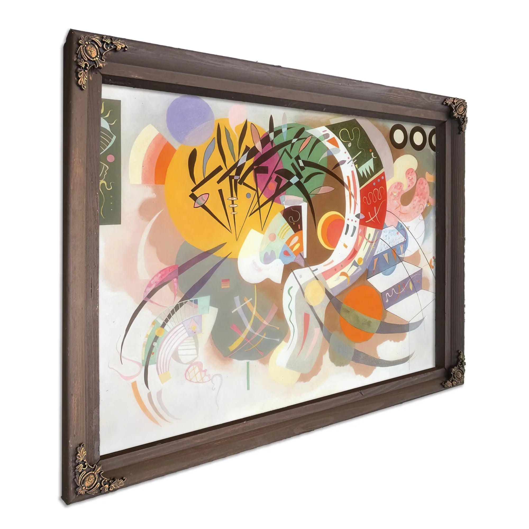 Dominant Curve By Wassily Kandinsky Fine Art Print