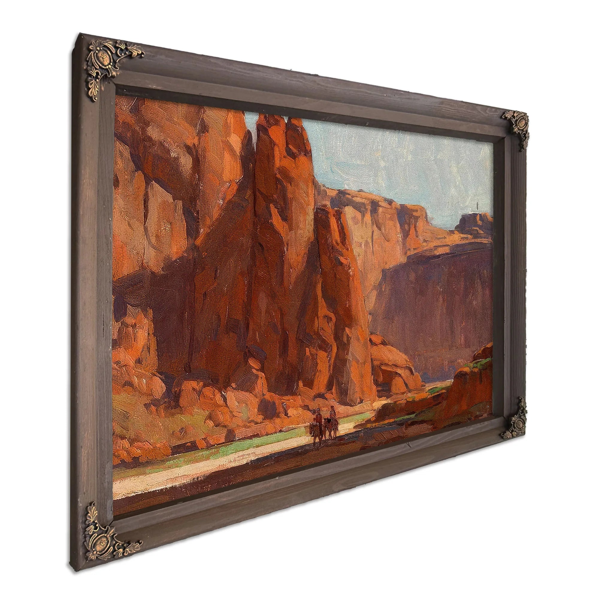 Arizona Canyon (Canyon De Chelly) By Edgar Payne Fine Art Print