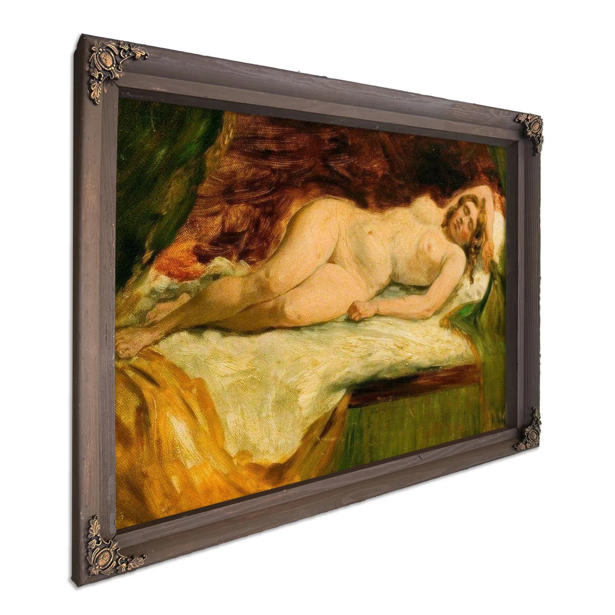 Study Of A Nude Female Sleeping By William Etty Fine Art Print