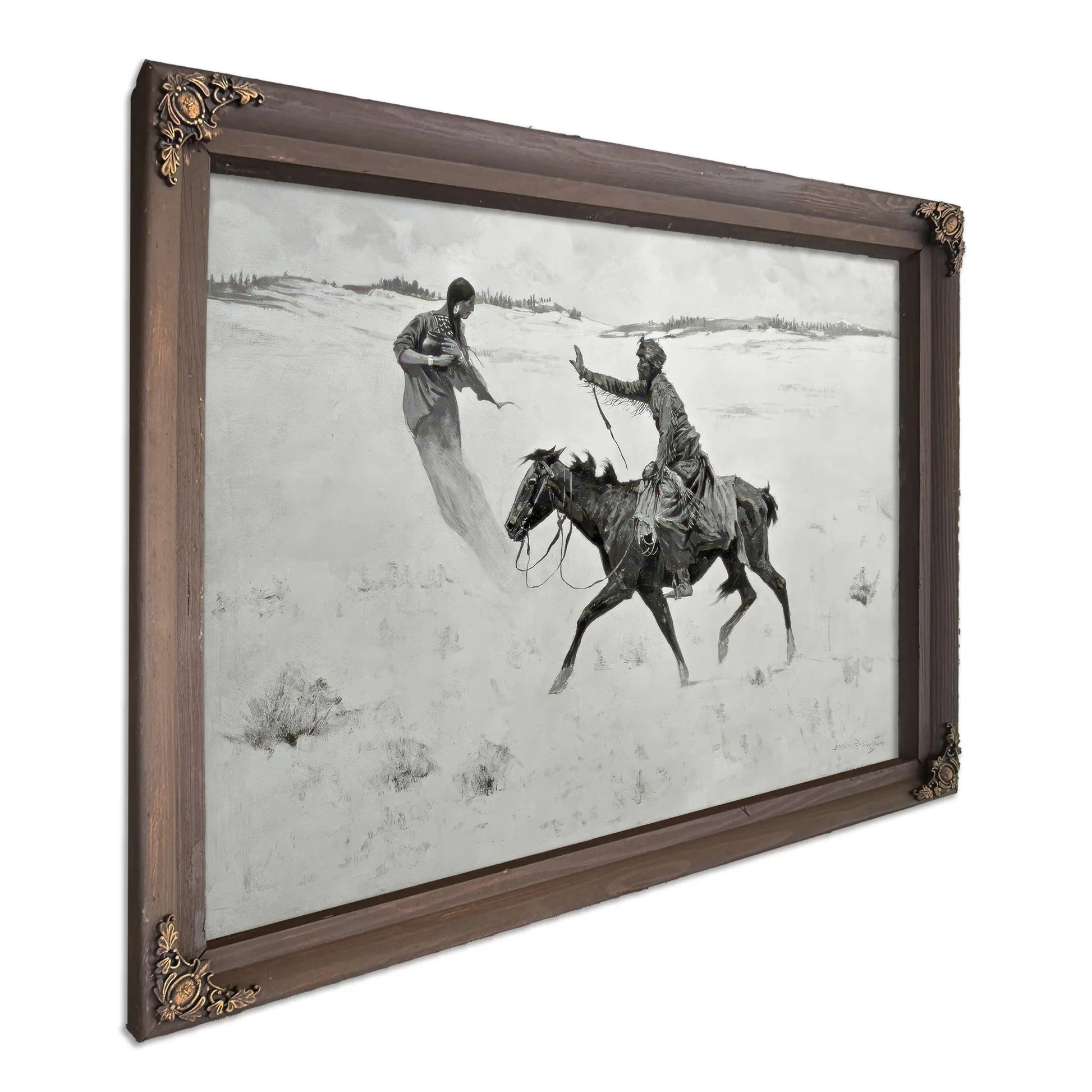 How Order No  Went Through Or The Vision by Frederic Remington