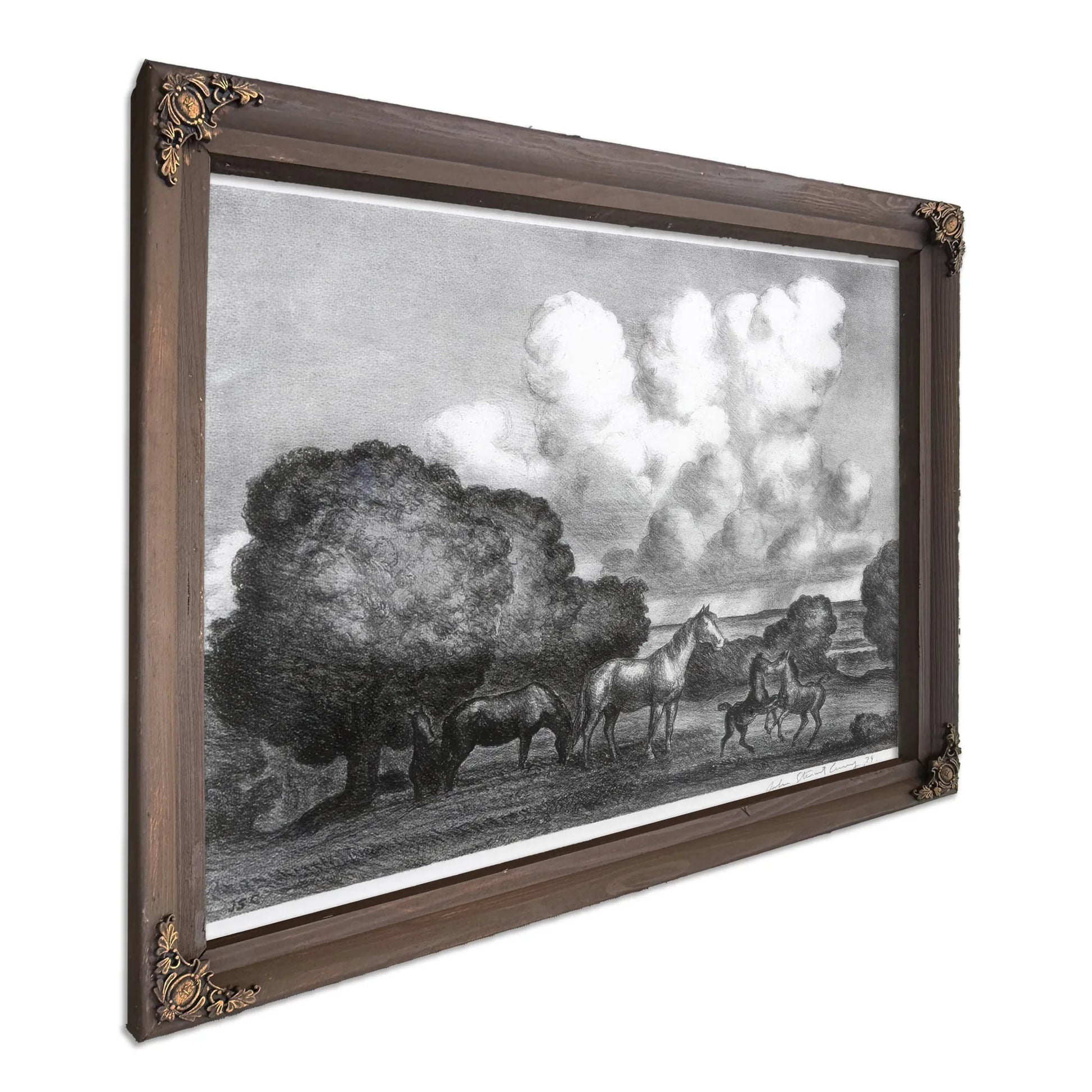 Summer Afternoon (C. 35), 1939 By John Steuart Curry Fine Art Print