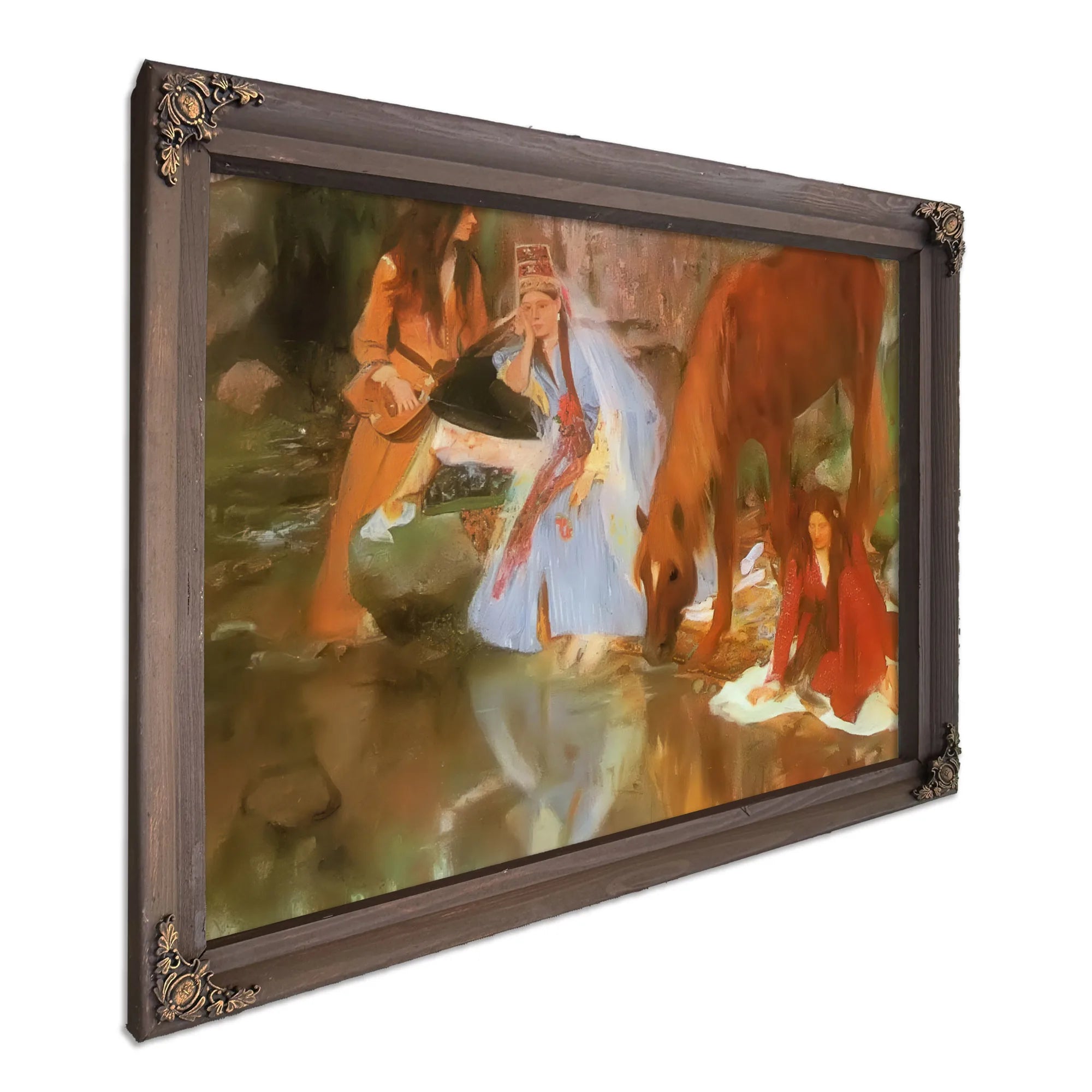 Mille Eugenie Fiocre In The Ballet La Source By Edgar Degas Fine Art Print
