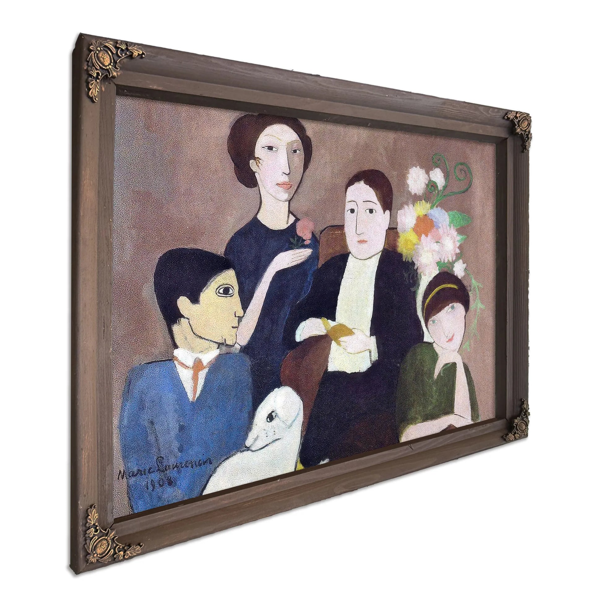 Group Of Artists 1908 By Marie Laurencin Fine Art Print