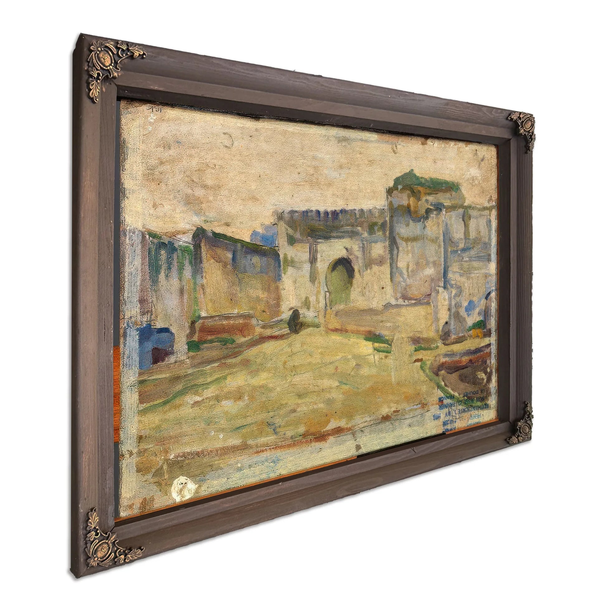 Street Scene, Tangier (Crenelated Architecture) By Henry Ossawa Tanner Fine Art Print