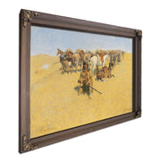An Old Time Plains Fight by Frederic Remington
