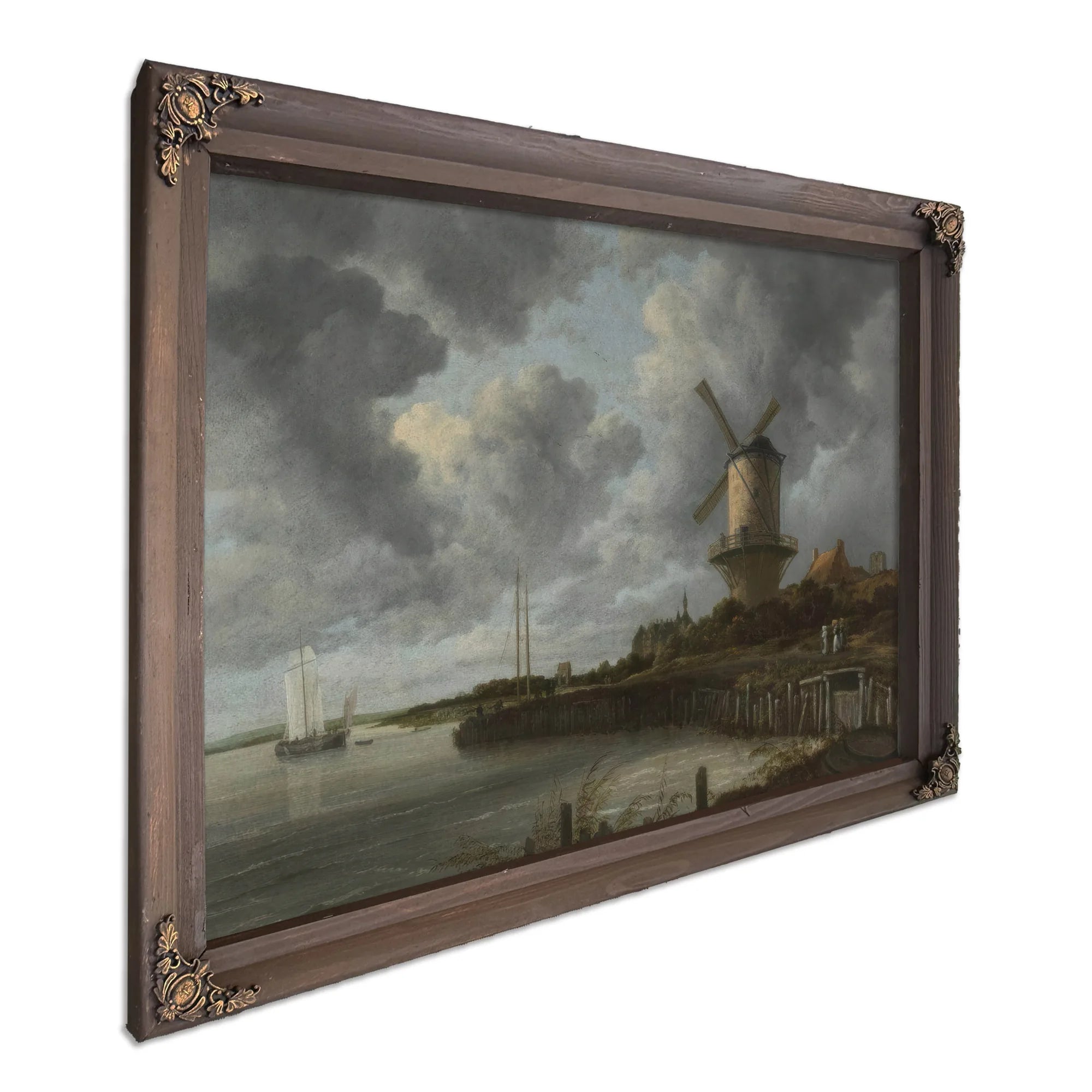 The Windmill At Wijk Bij Duurstede By Jacob Van Ruisdael Fine Art Print