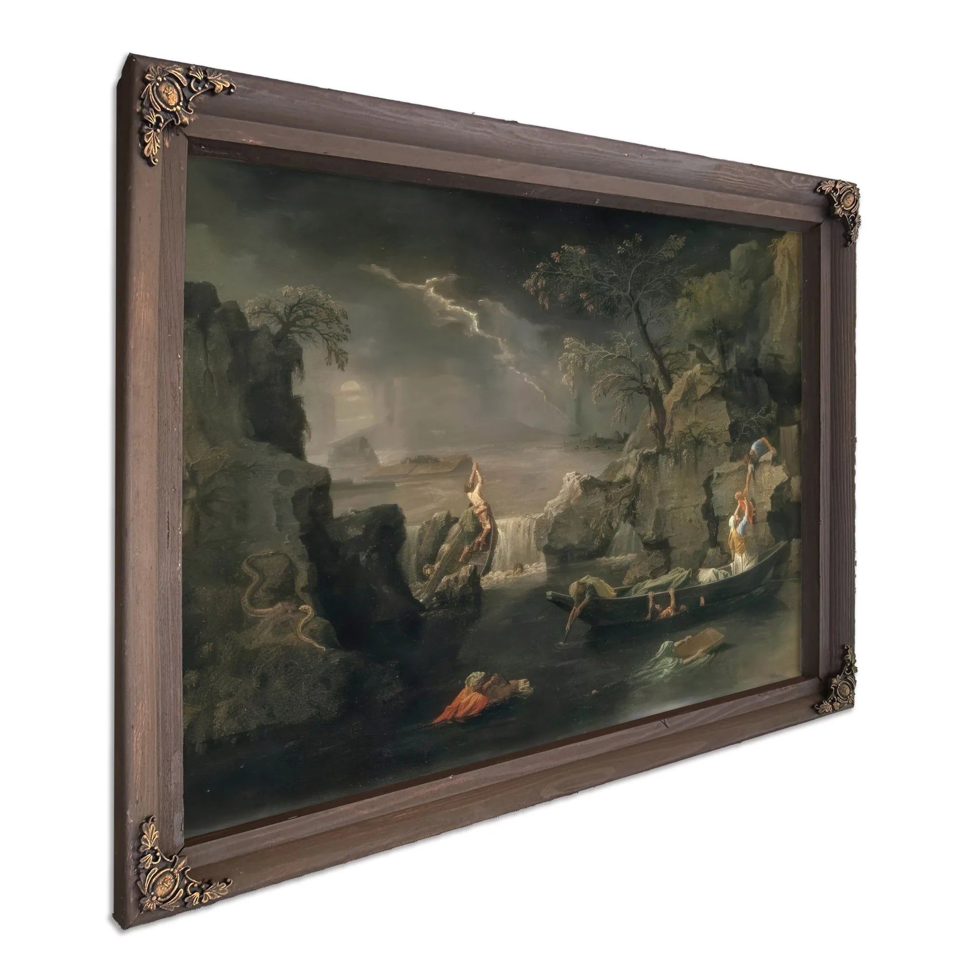 The Four Seasons Winter (The Deluge) By Nicholas Poussin Fine Art Print