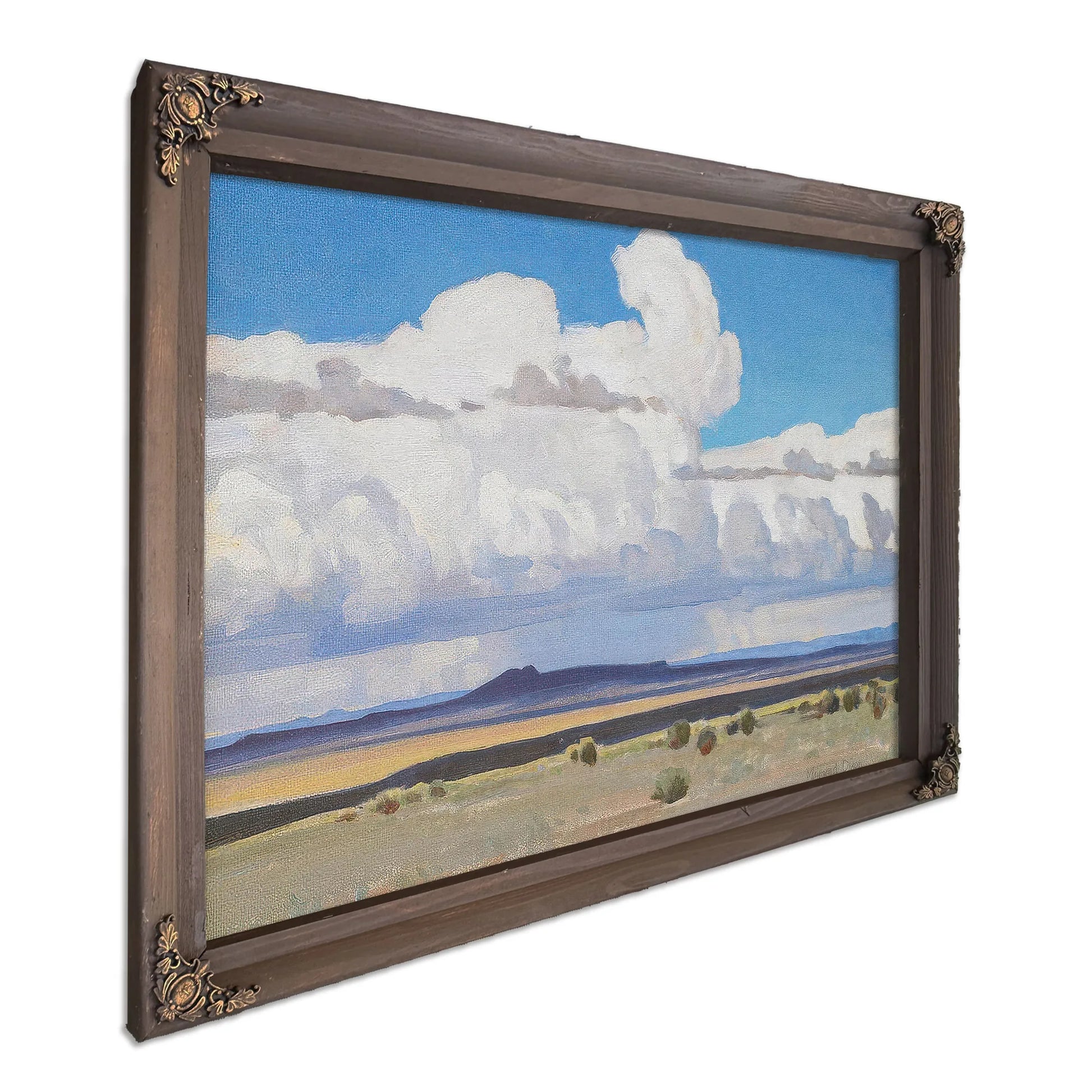 Summer Clouds New Mexico (No. 409) 1931 By Maynard Dixon Fine Art Print