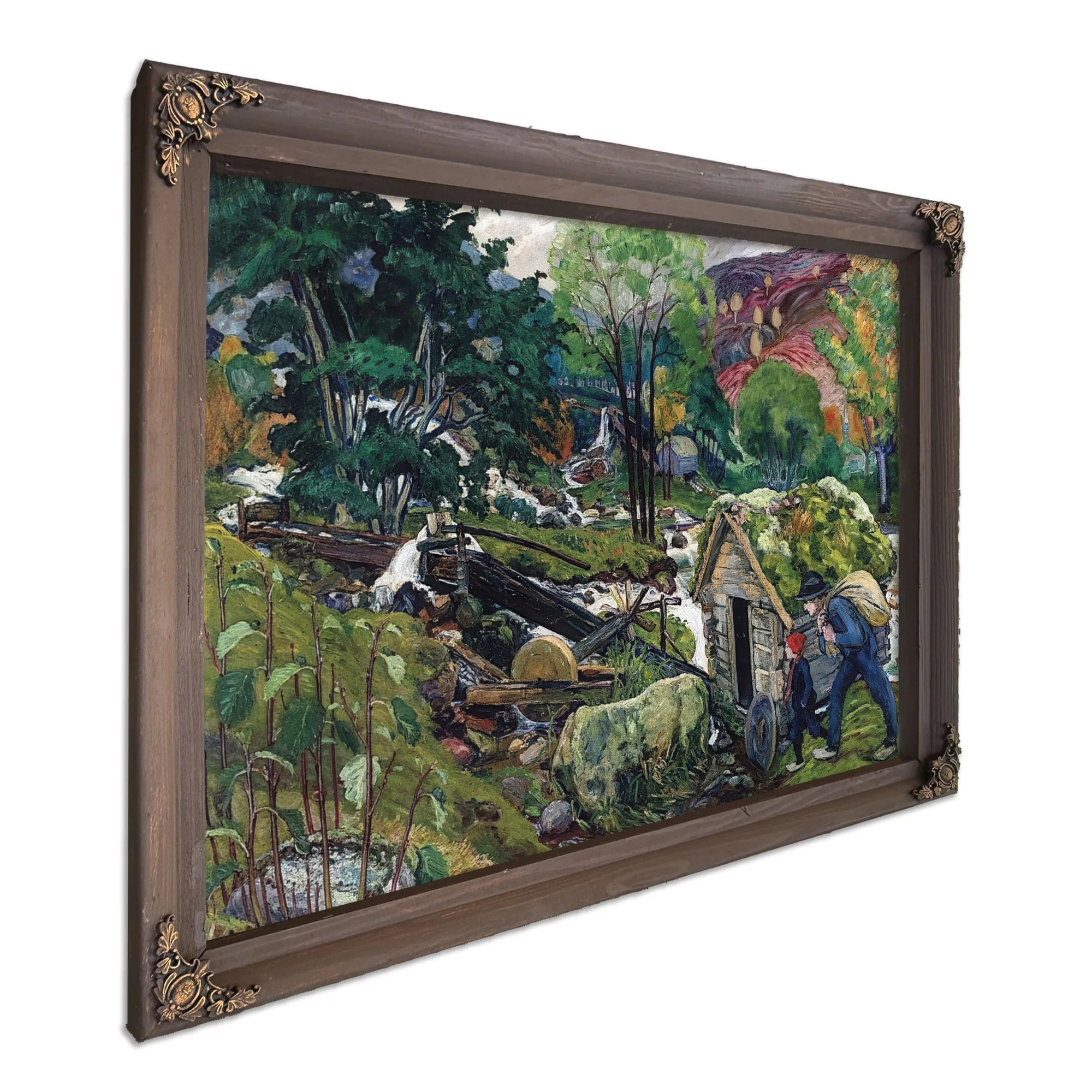Milling Weather 1 By Nicolai Astrup Fine Art Print