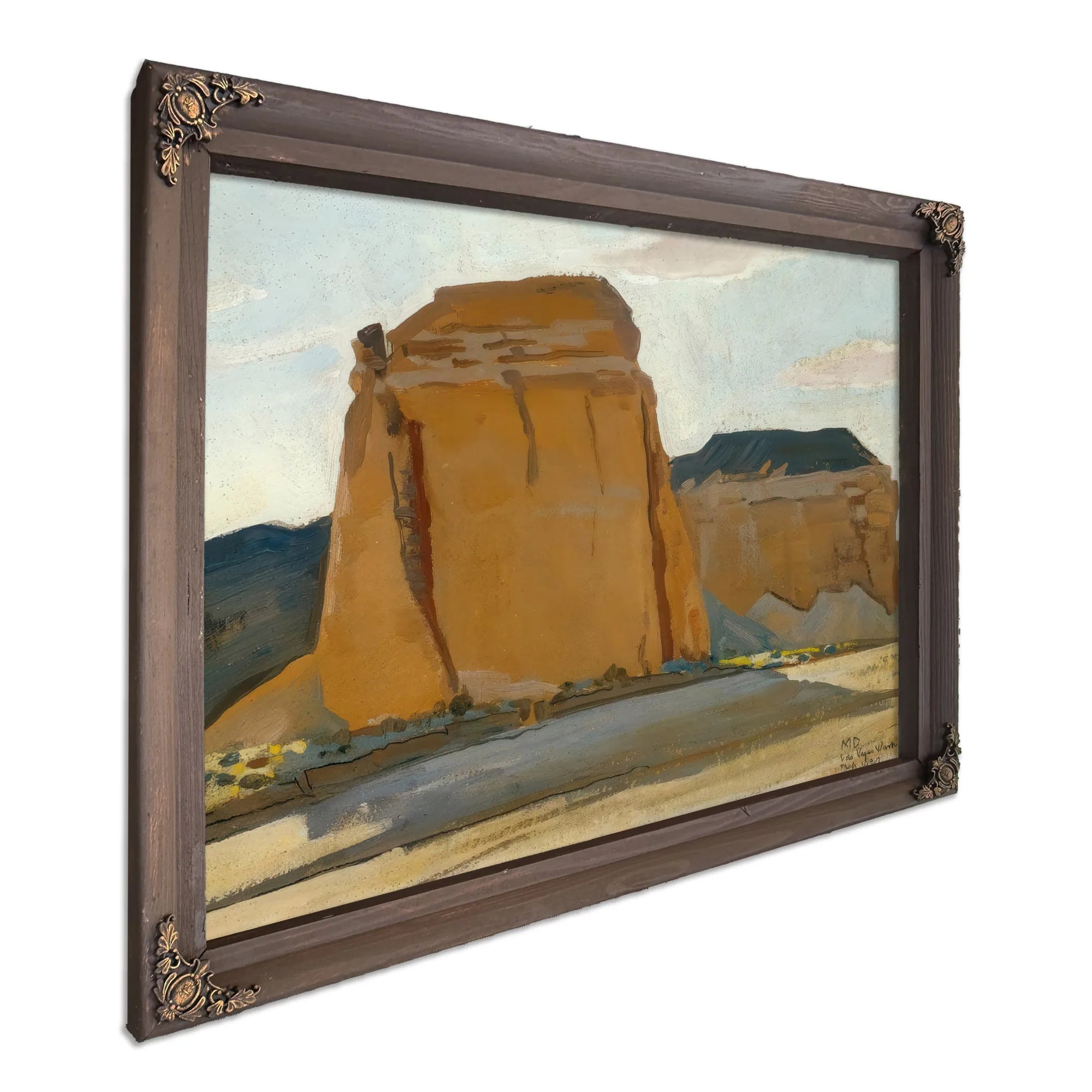 Buttes At Las Vegas Wash By Maynard Dixon Fine Art Print