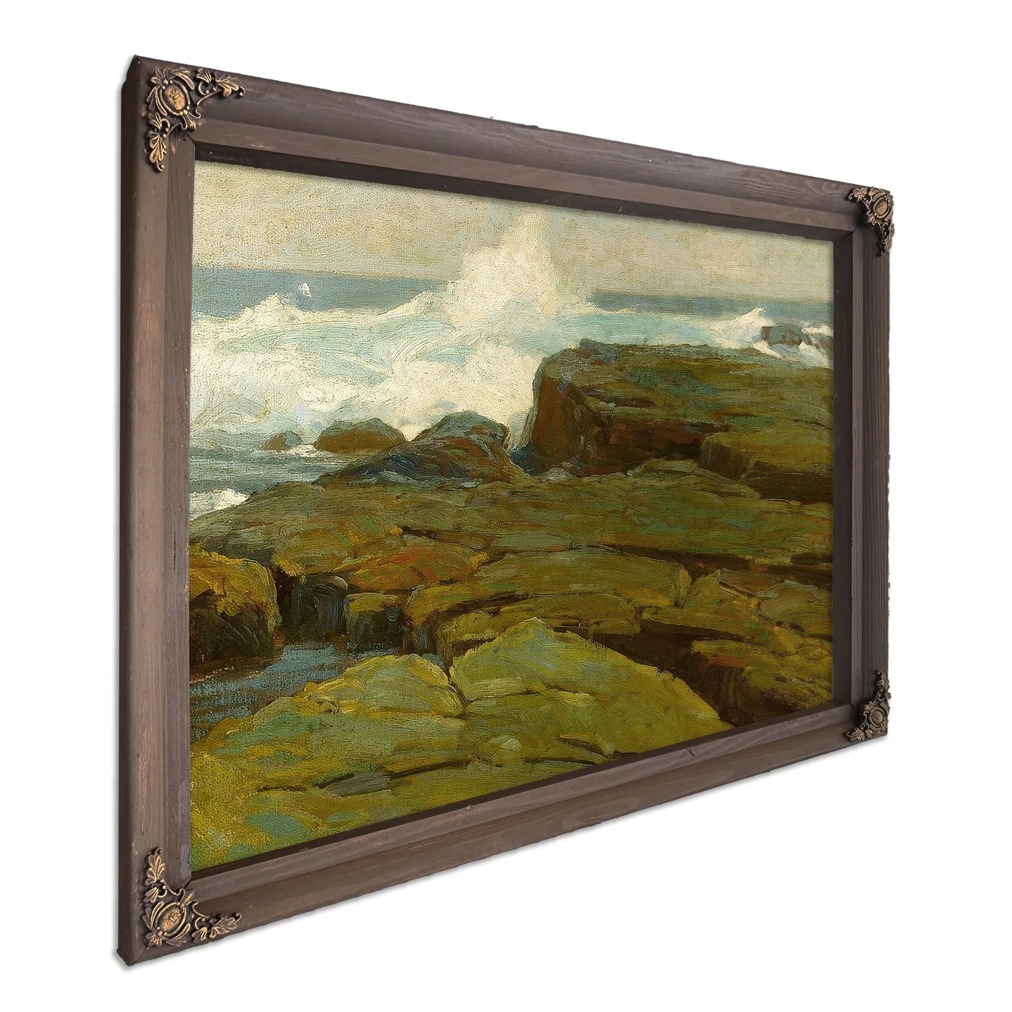 Rocks And Sea By Edgar Payne Fine Art Print