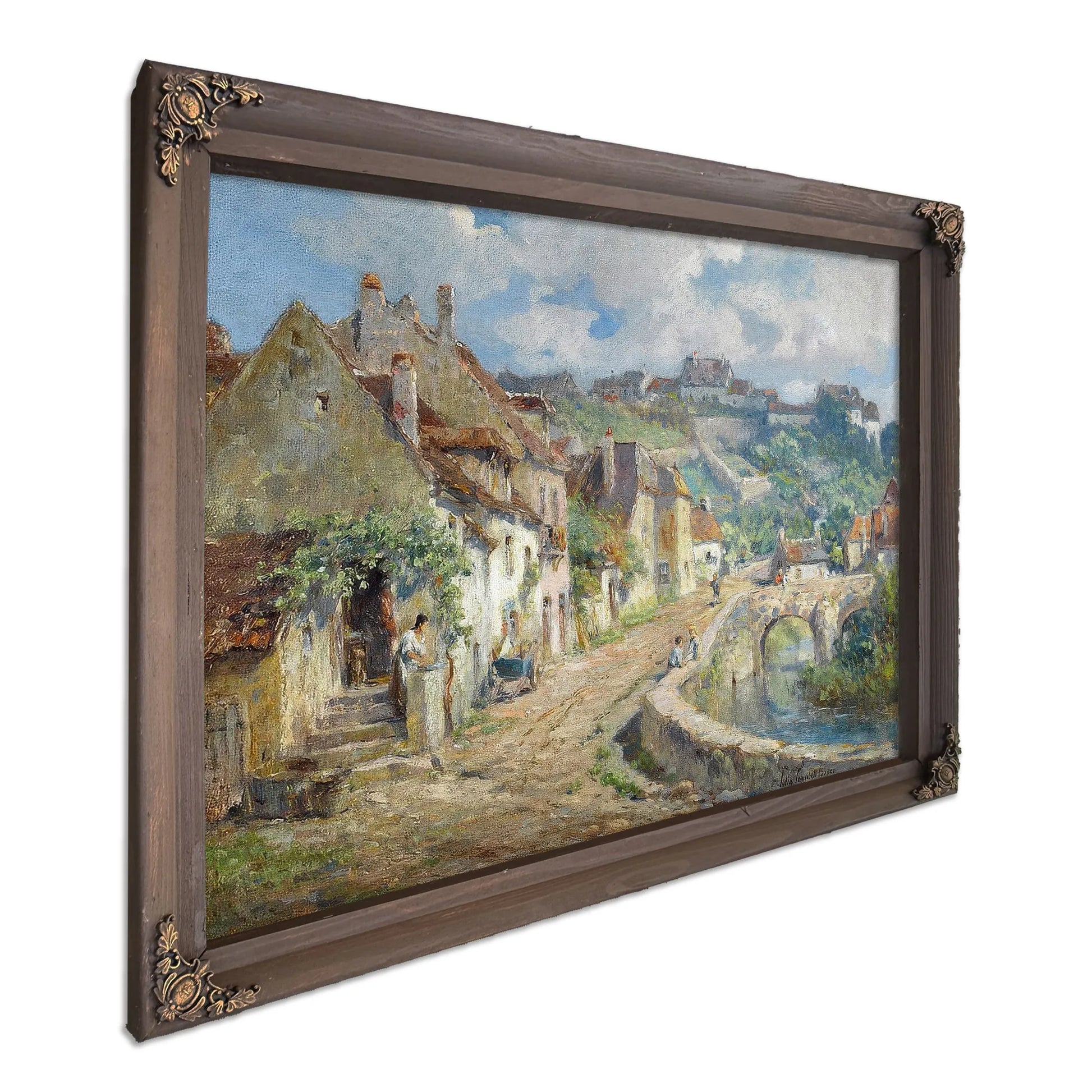 French Village By Colin Campbell Cooper Fine Art Print