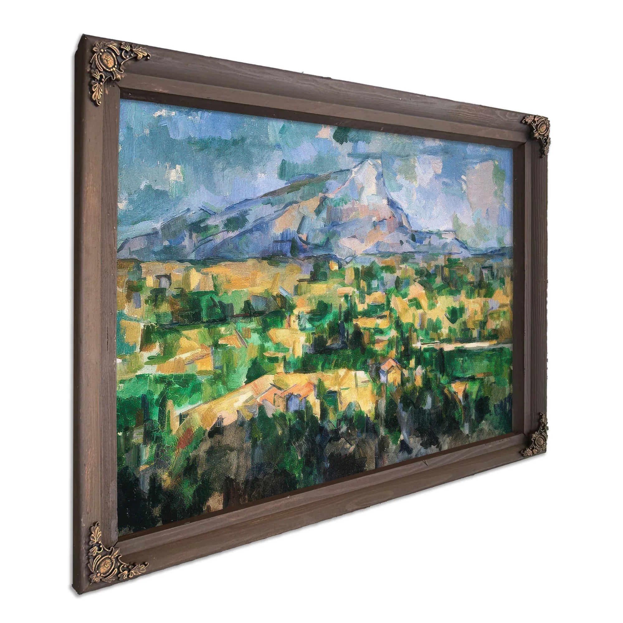 Mont Sainte Victoire By Paul Cezanne Fine Art Print