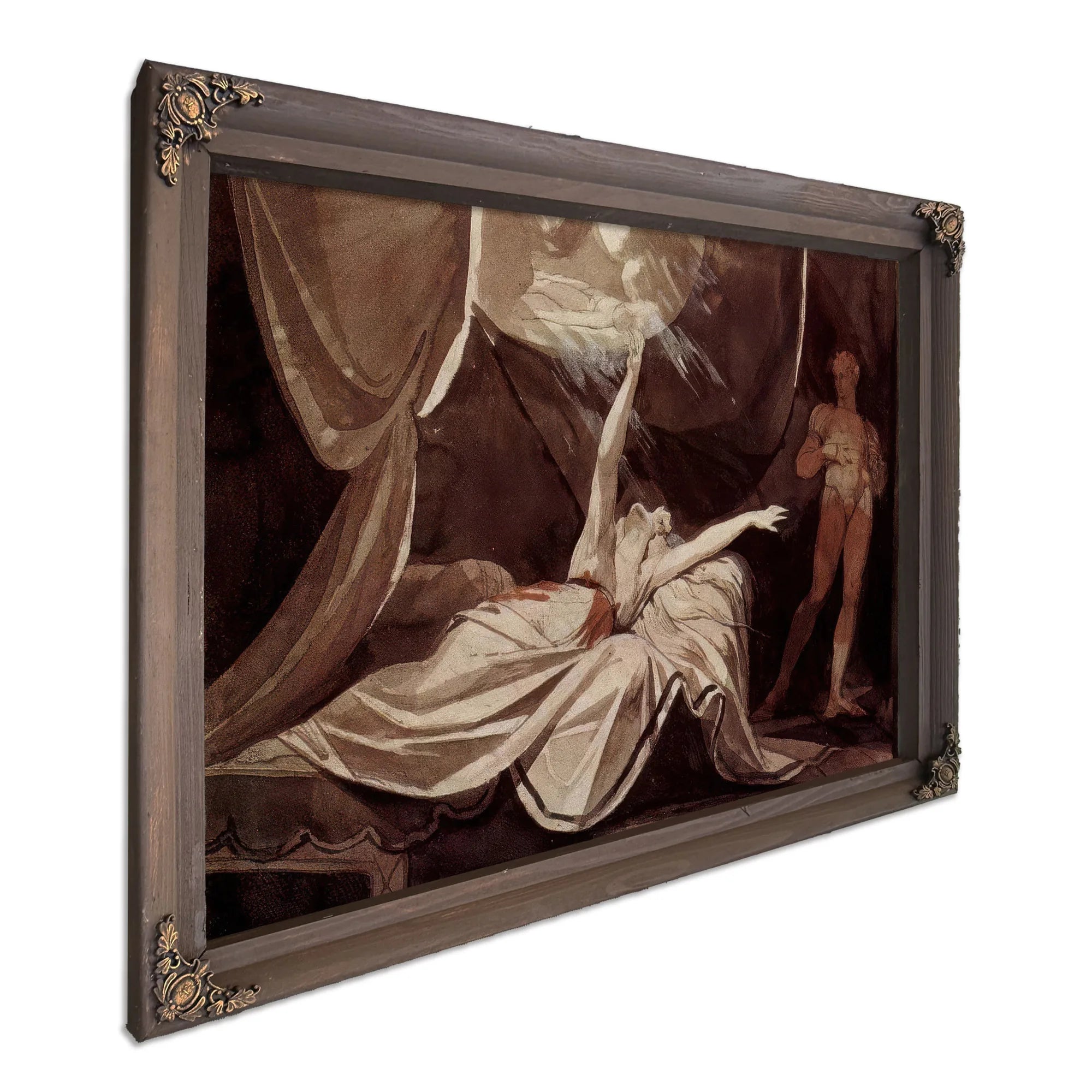 Kriemhild Sees The Dead Siegfried In A Dream By Henry Fuseli Fine Art Print