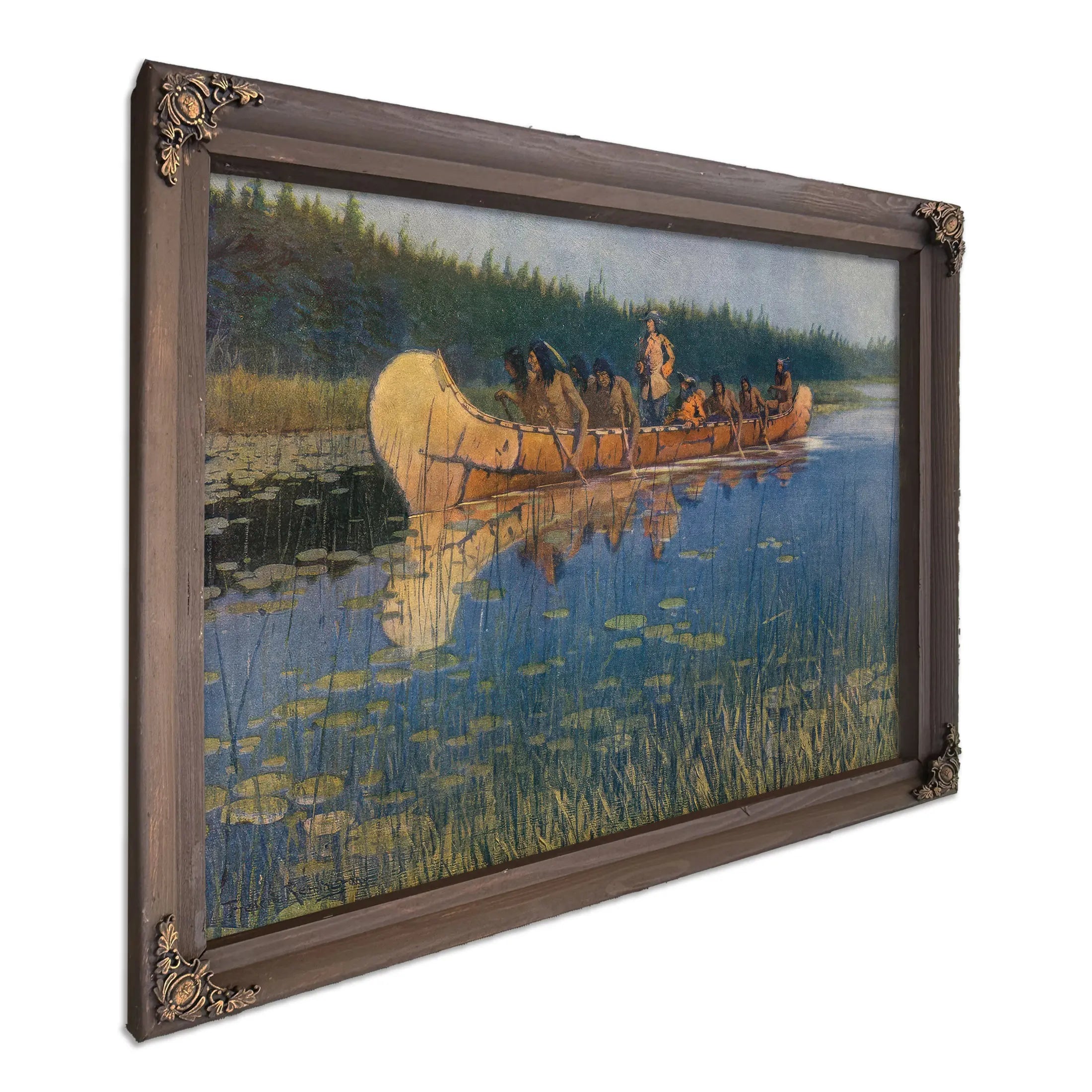 Pierreesprit Radisson  by Frederic Remington