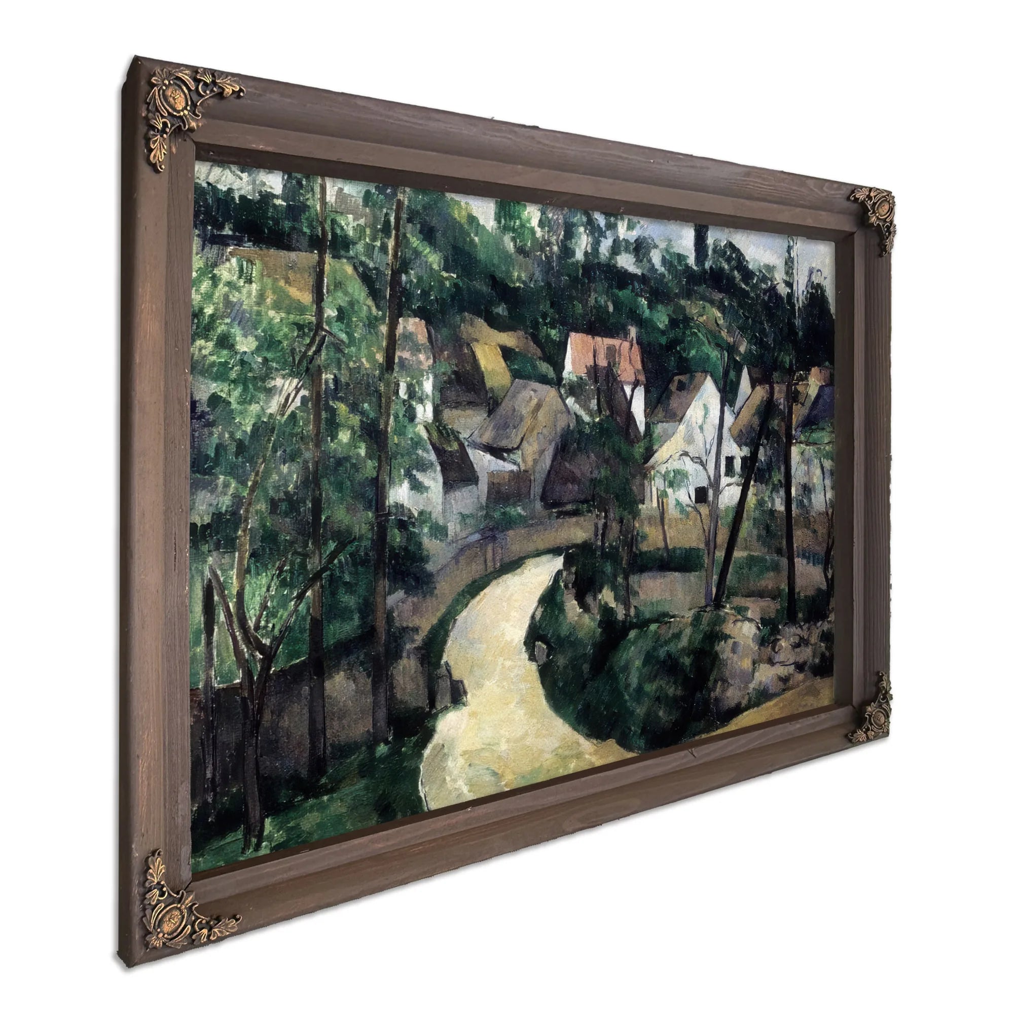 Turn In The Road By Paul Cezanne Fine Art Print